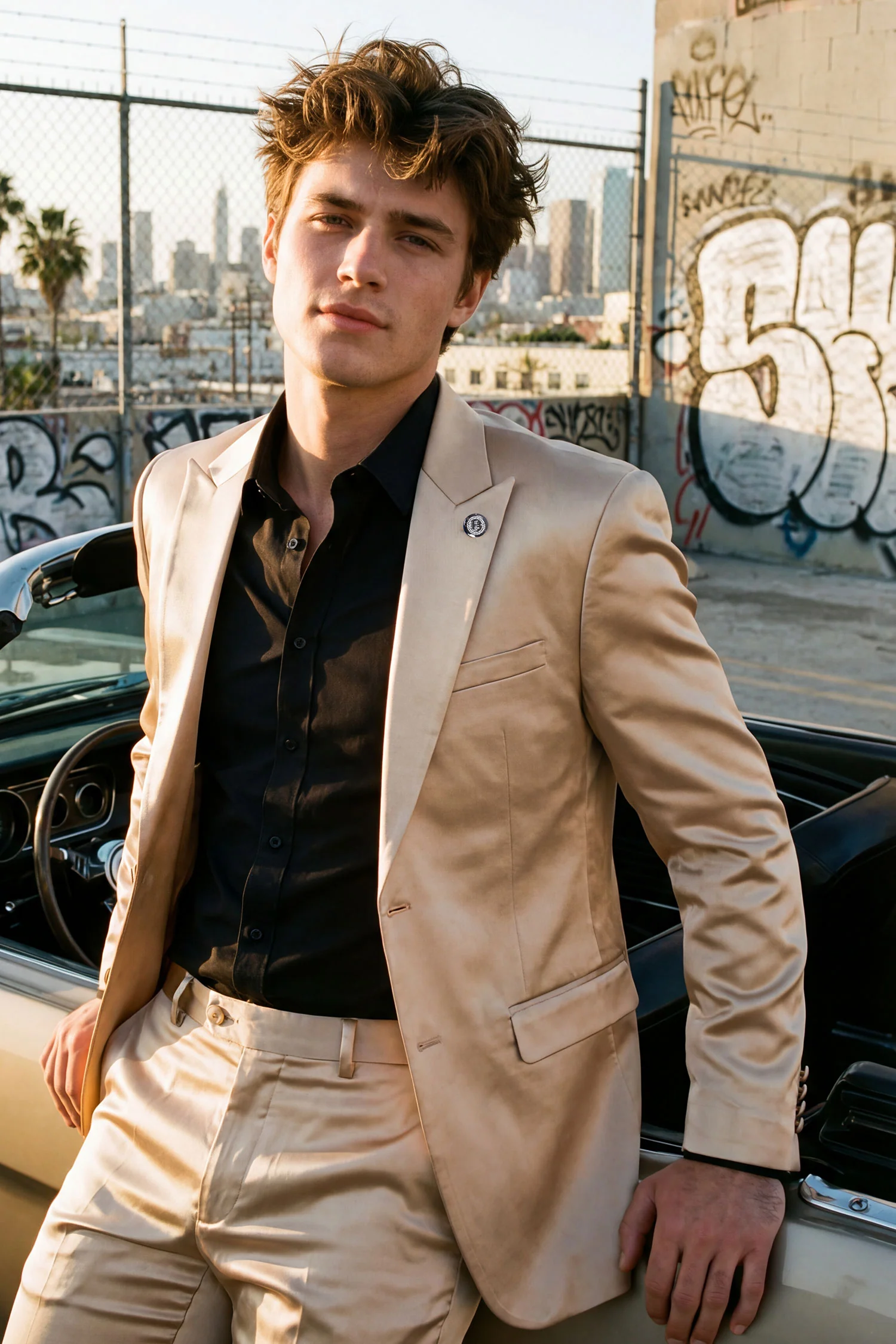 Ardent Satin Blazer - Image 6