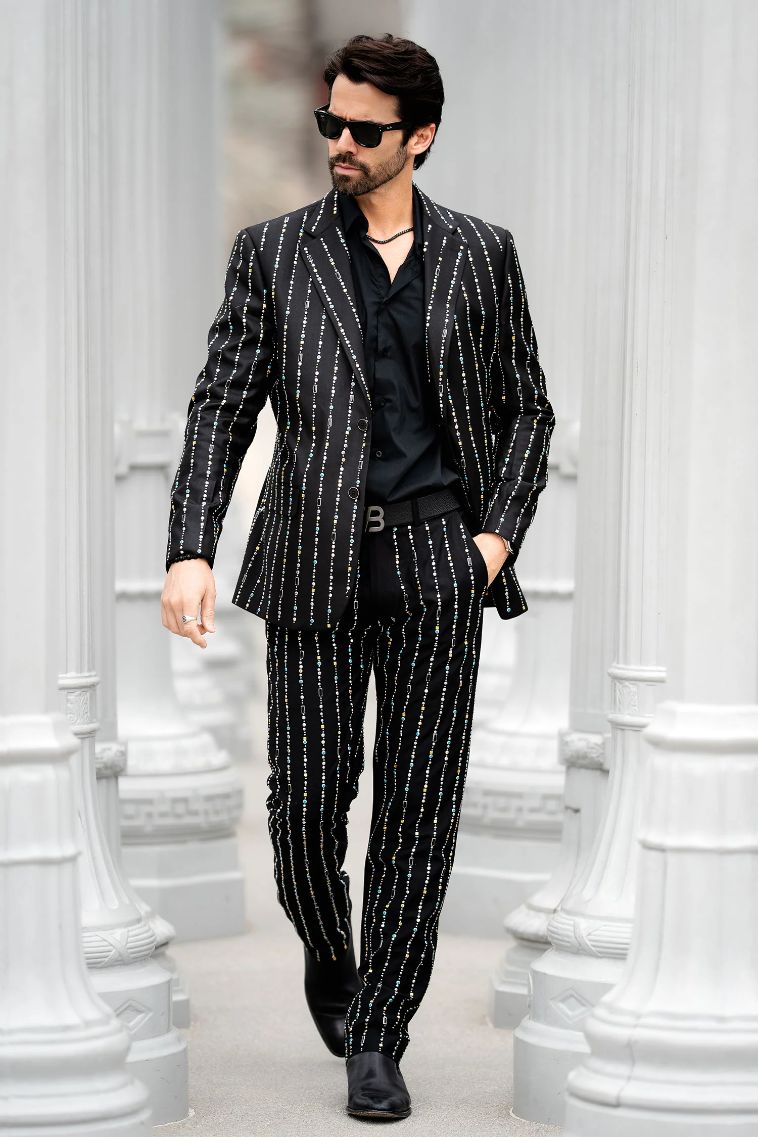 Auckland Rhinestone Suit - Image 3