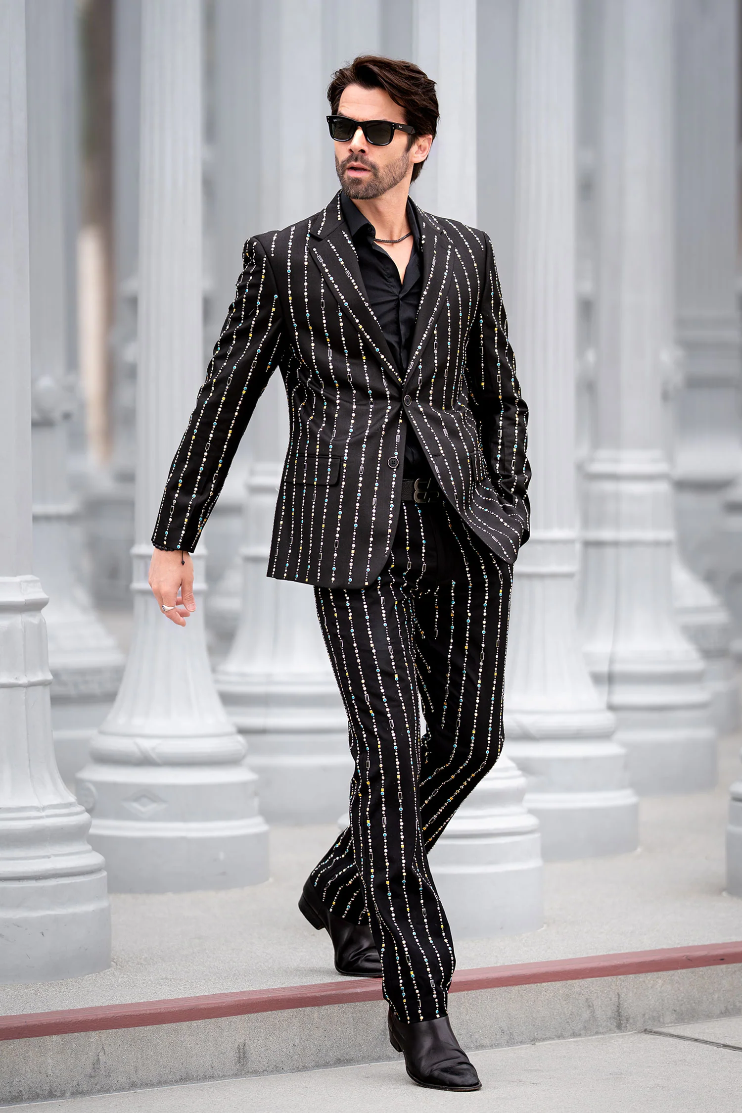 Auckland Rhinestone Suit - Image 4