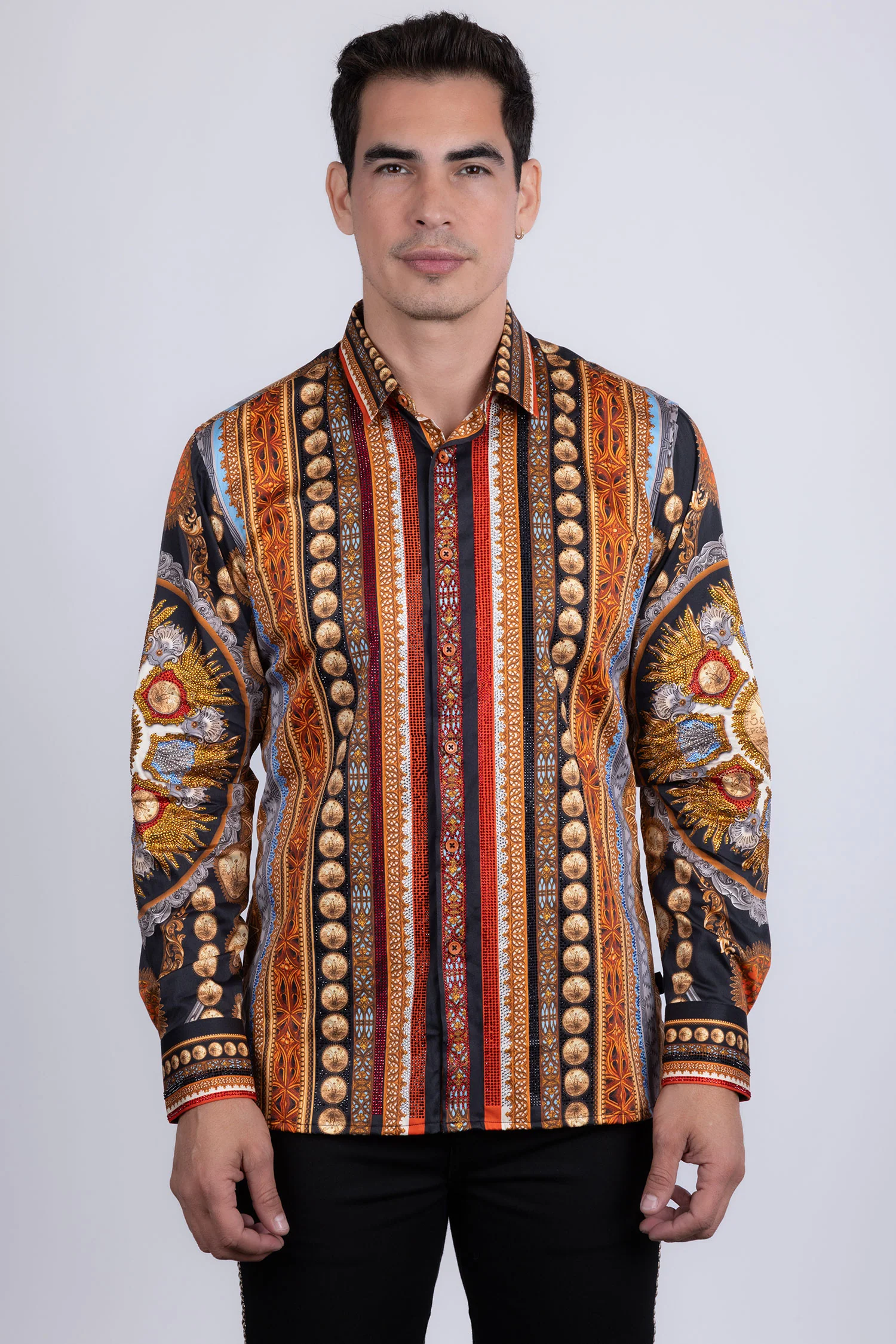 Aviv Rhinestone Long Sleeve Shirt - Image 18