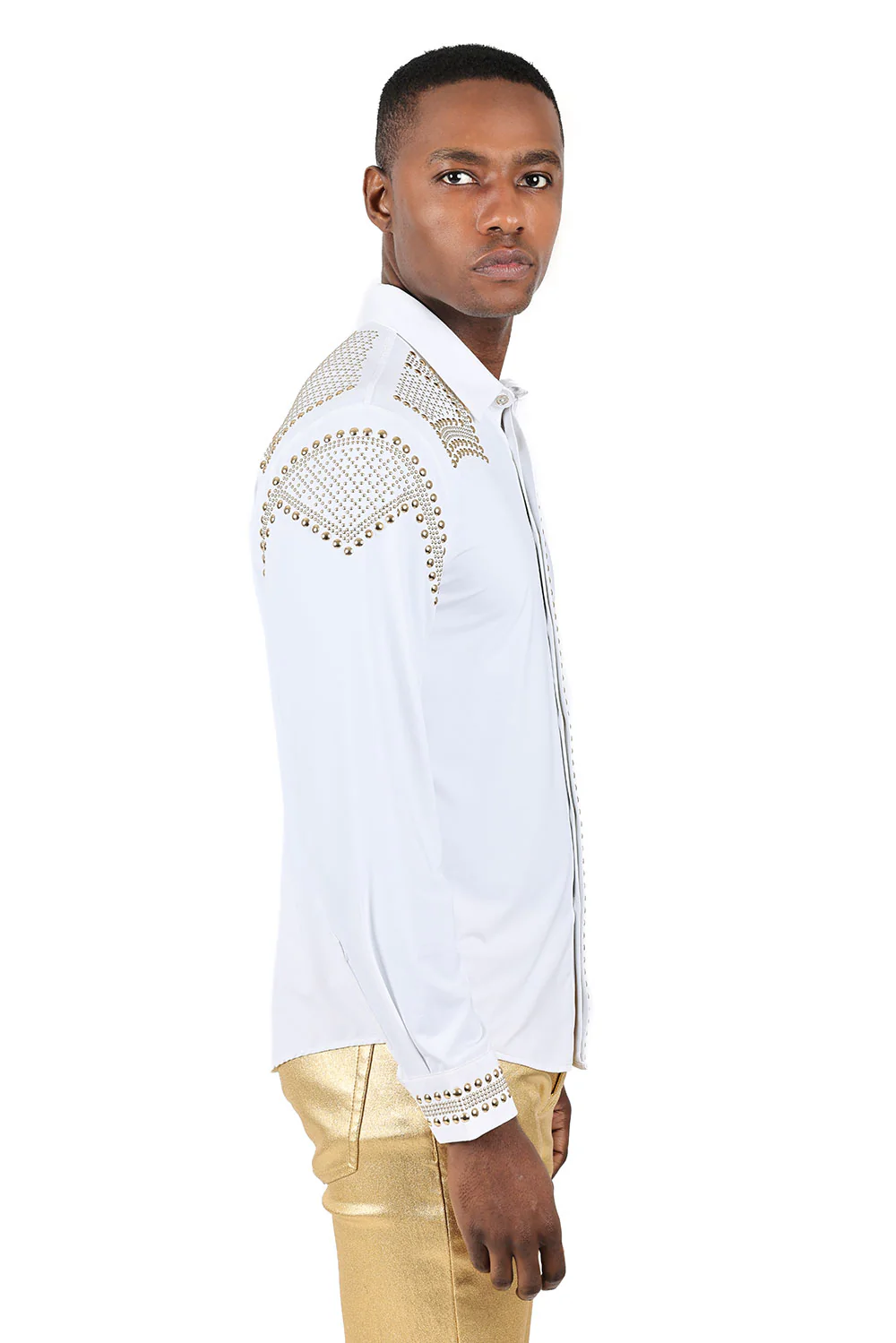 Bad Boy Rivet-Studded Long Sleeve Shirt - Image 11