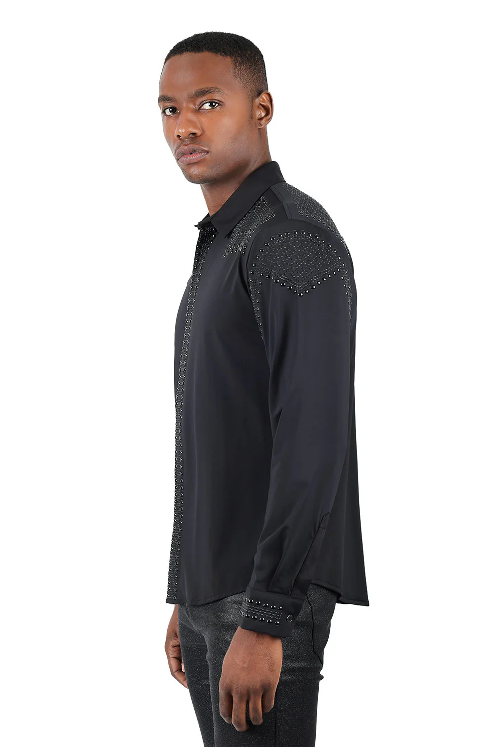 Bad Boy Rivet-Studded Long Sleeve Shirt - Image 21