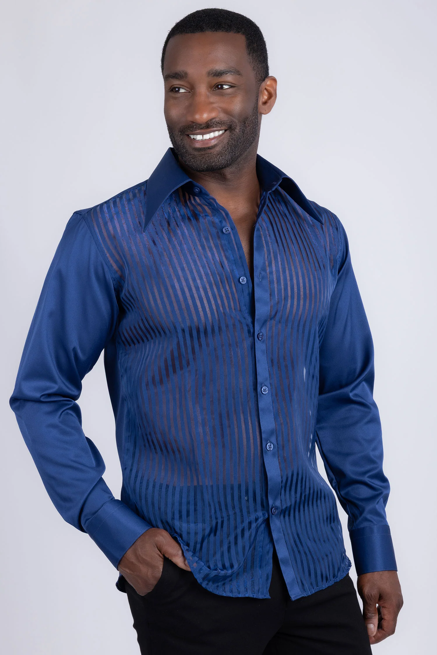 Beirut See Through Long Sleeve Shirt - Image 7