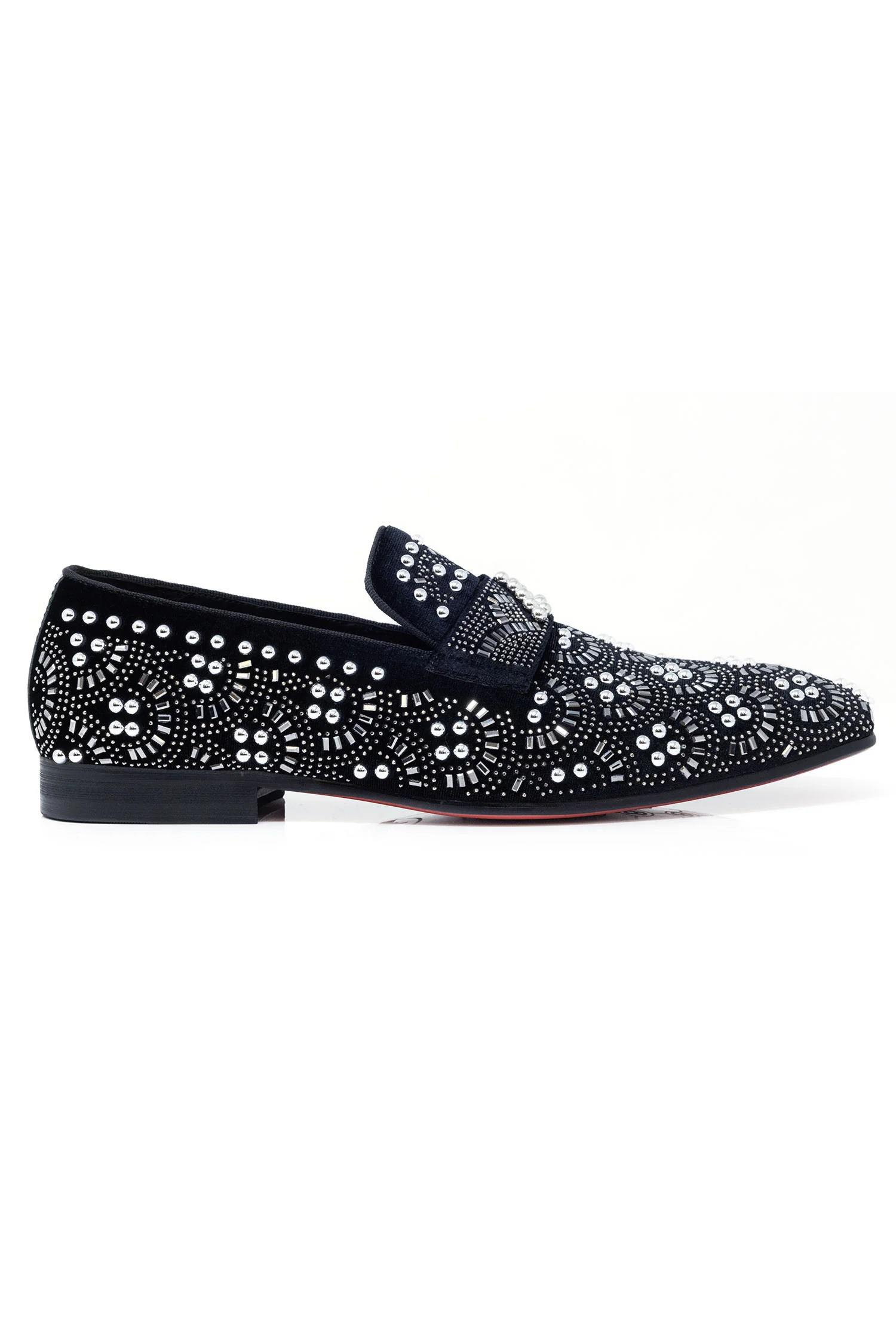 Berlin Rhinestone Pearl Loafers Shoes - Image 12