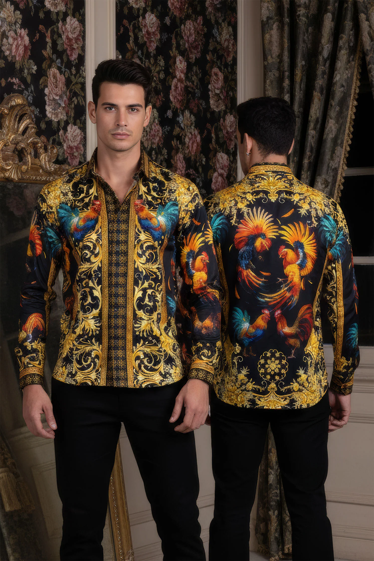 Bozeman Rhinestone Long Sleeve Shirt - Image 6