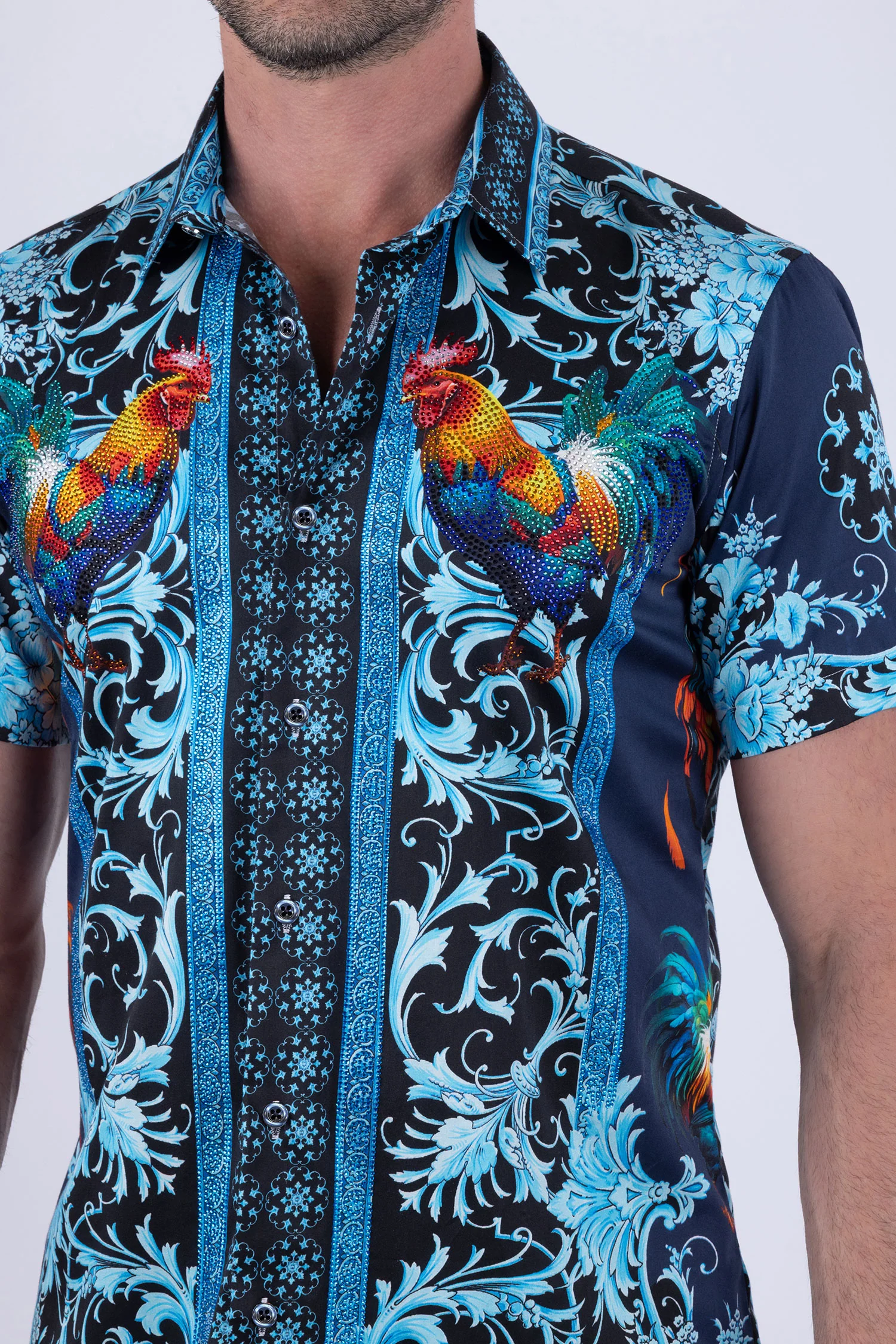 Bozeman Rhinestone Short Sleeve Shirt - Image 10