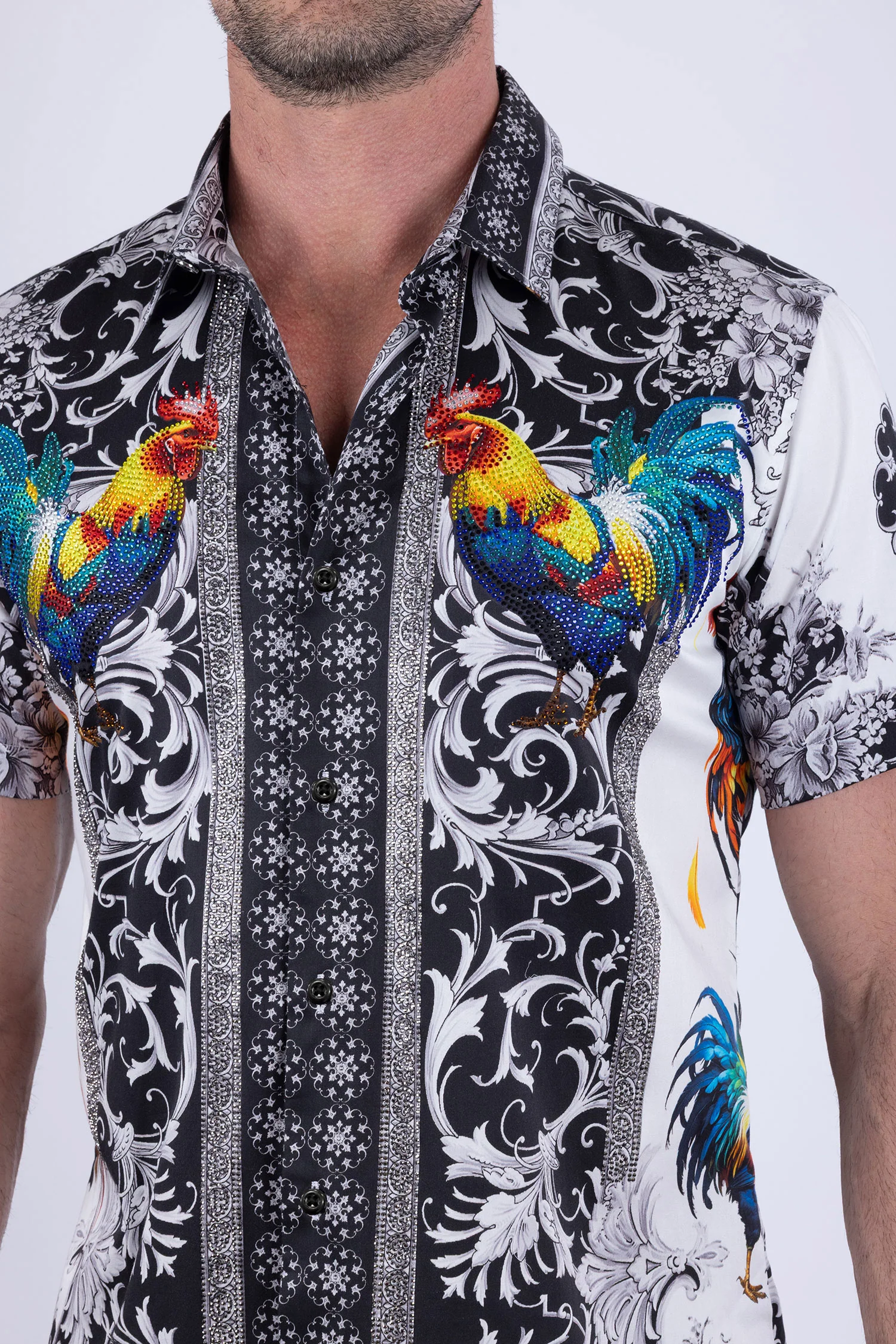 Bozeman Rhinestone Short Sleeve Shirt - Image 7