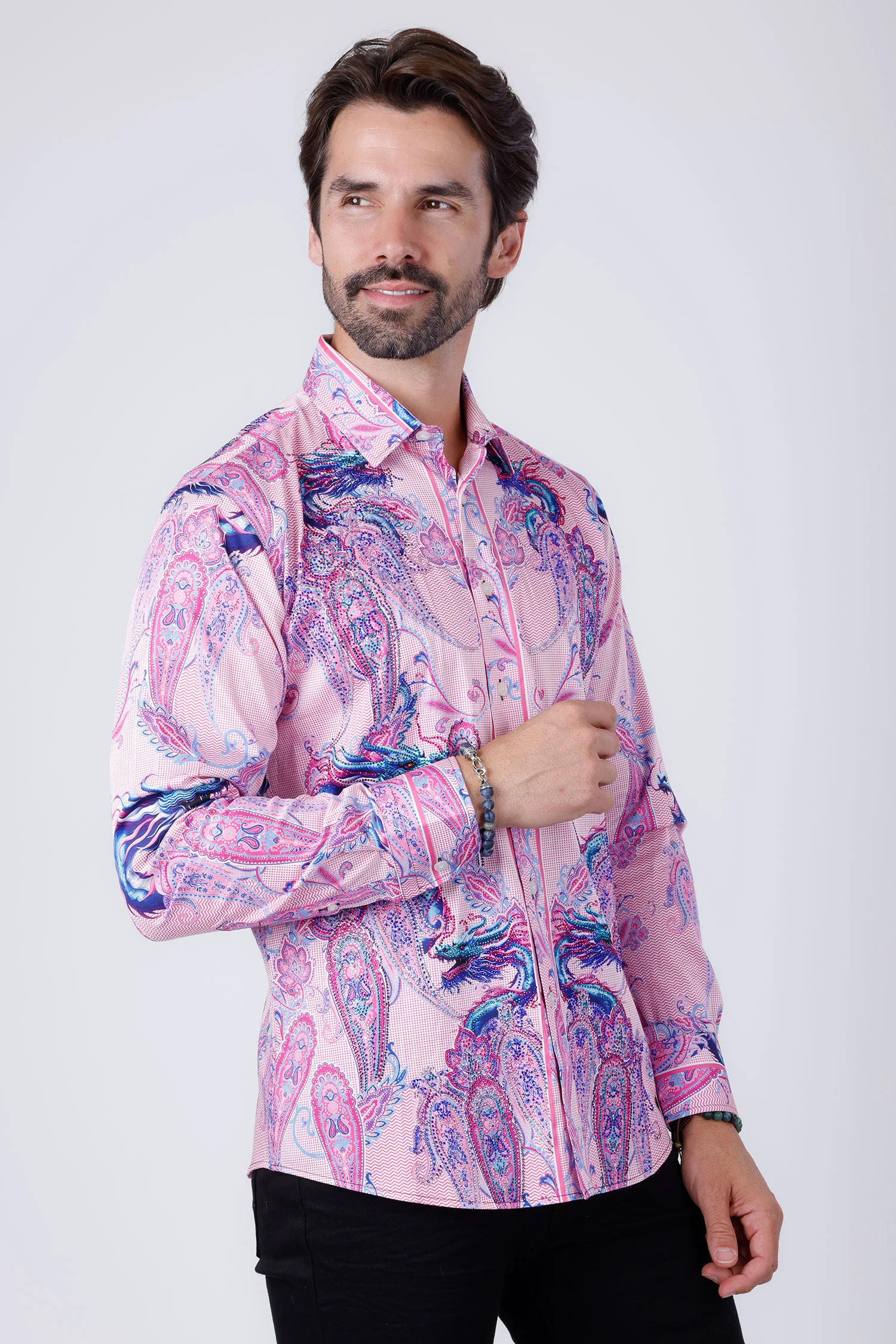 Breechquilt Rhinestone Long Sleeve Shirt - Image 11