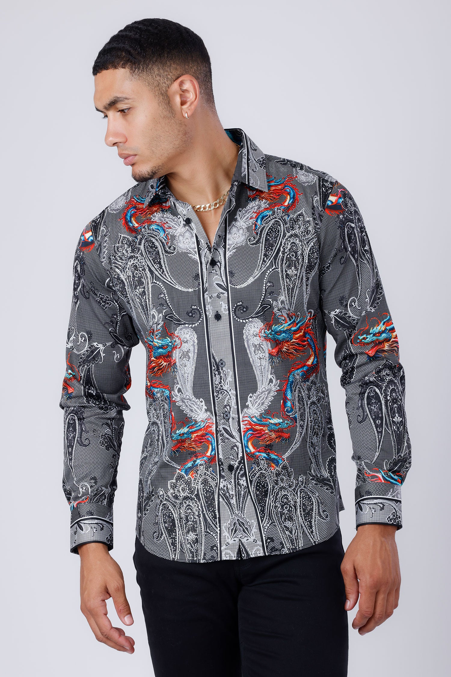 Breechquilt Rhinestone Long Sleeve Shirt - Image 17