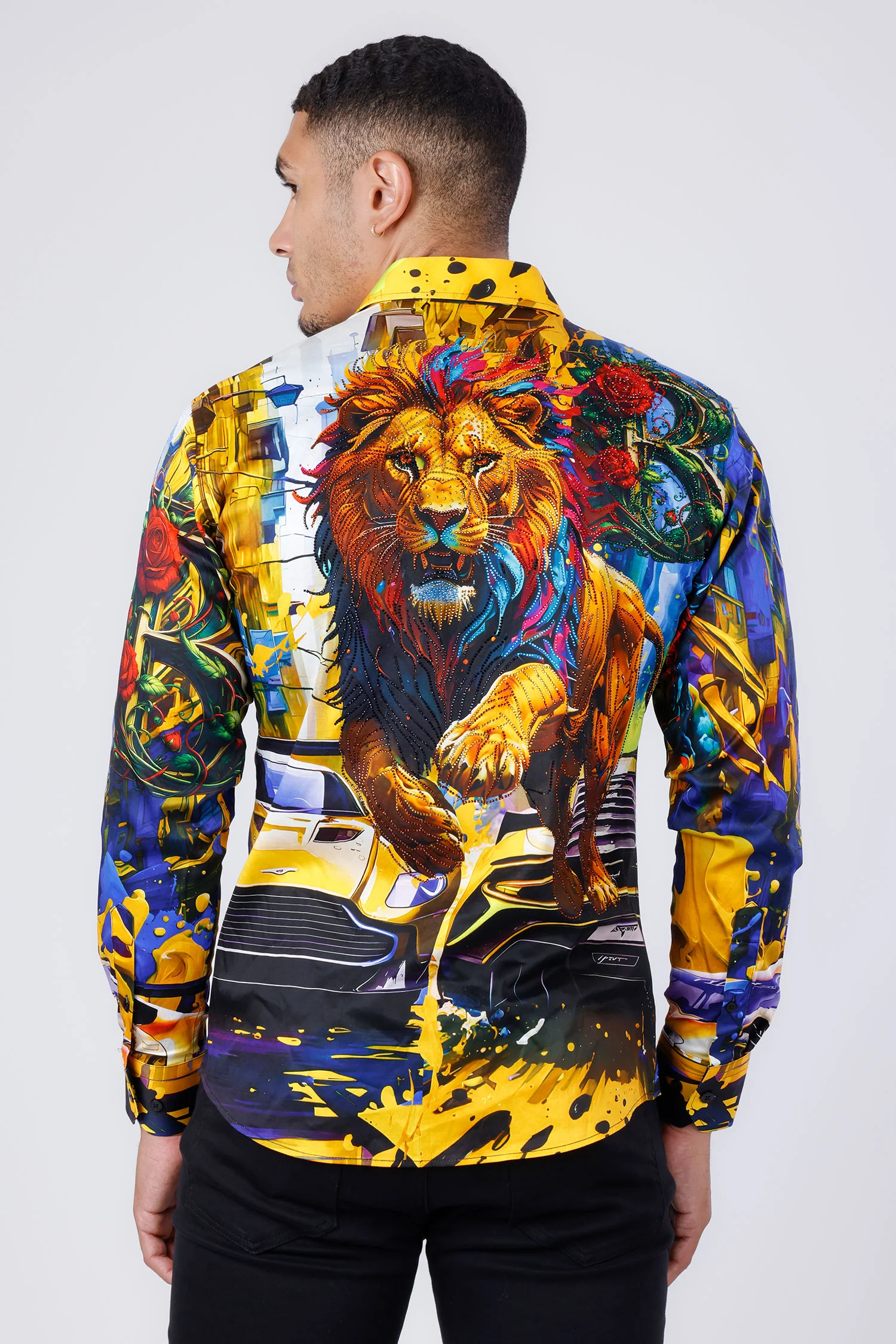 Breezery Rhinestone Long Sleeve Shirt - Image 17