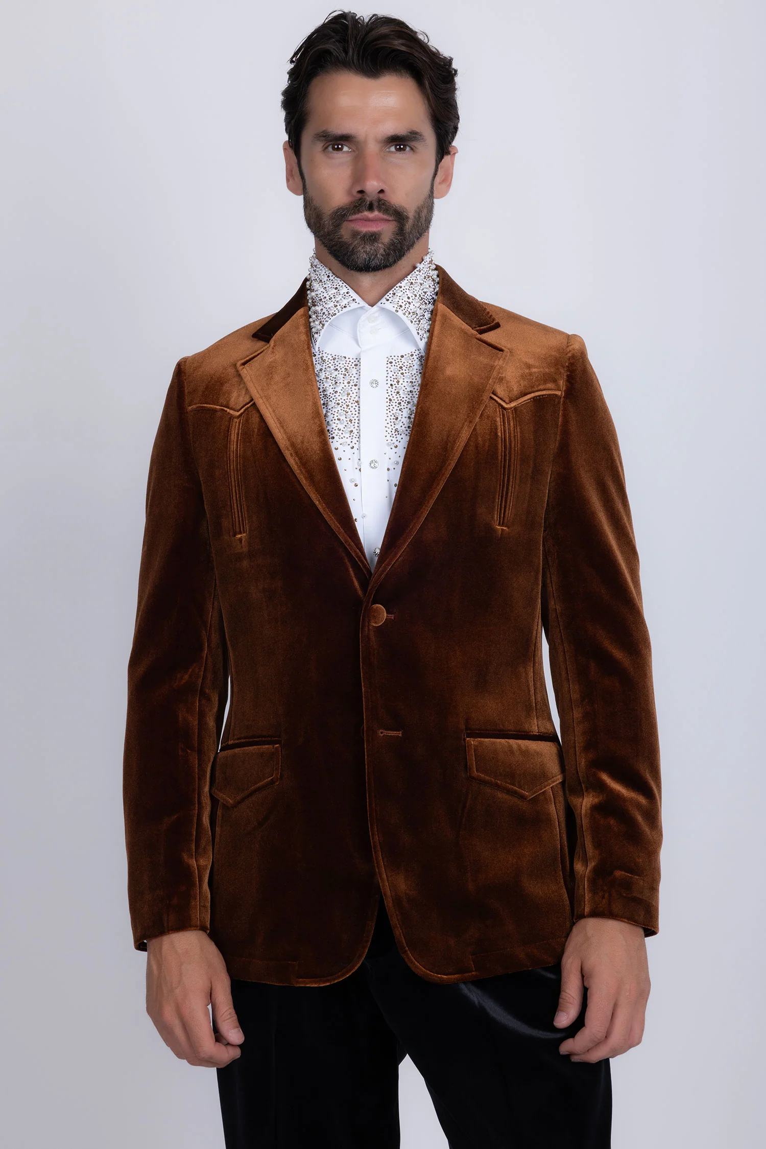 Bucharest Velvet Blazer - Image 25