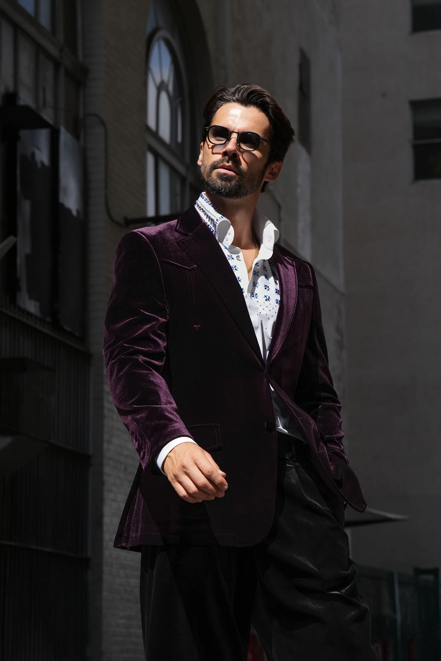 Bucharest Velvet Blazer - Image 5