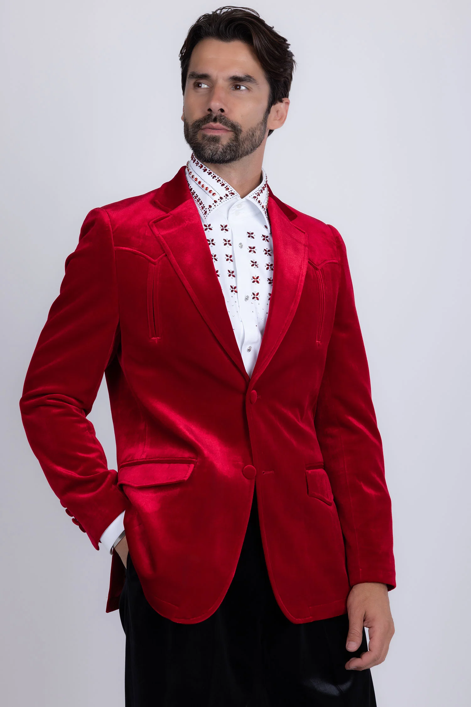 Bucharest Velvet Blazer - Image 8