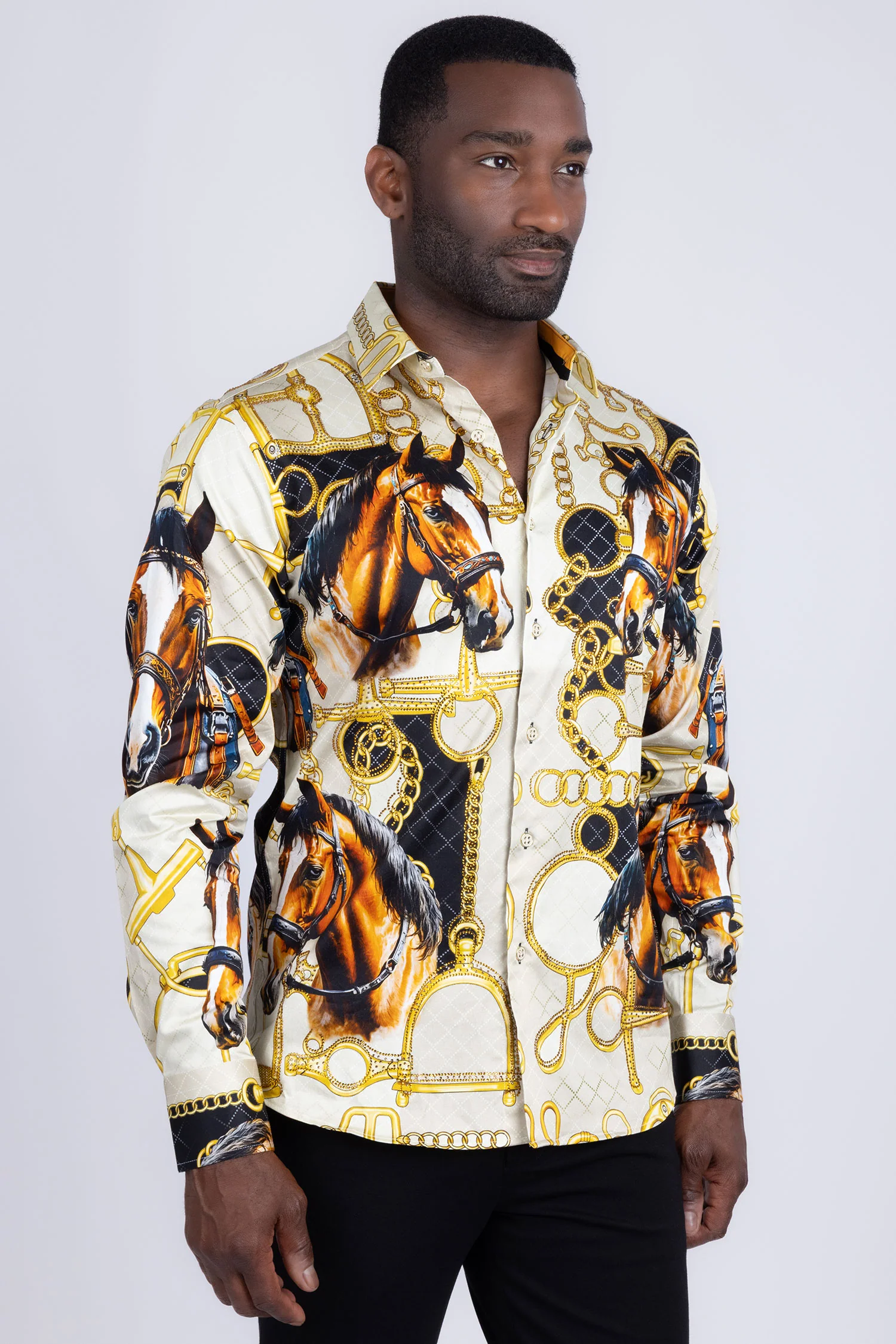 Caminito Rhinestones Long Sleeve Shirt - Image 12