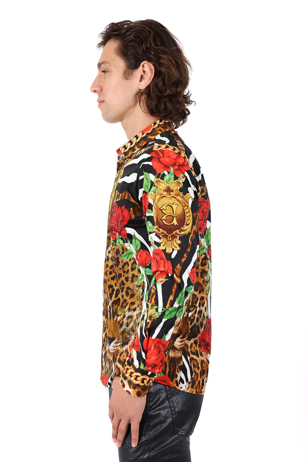 Cape Town Rhinestone Long Sleeve Shirt - Image 2