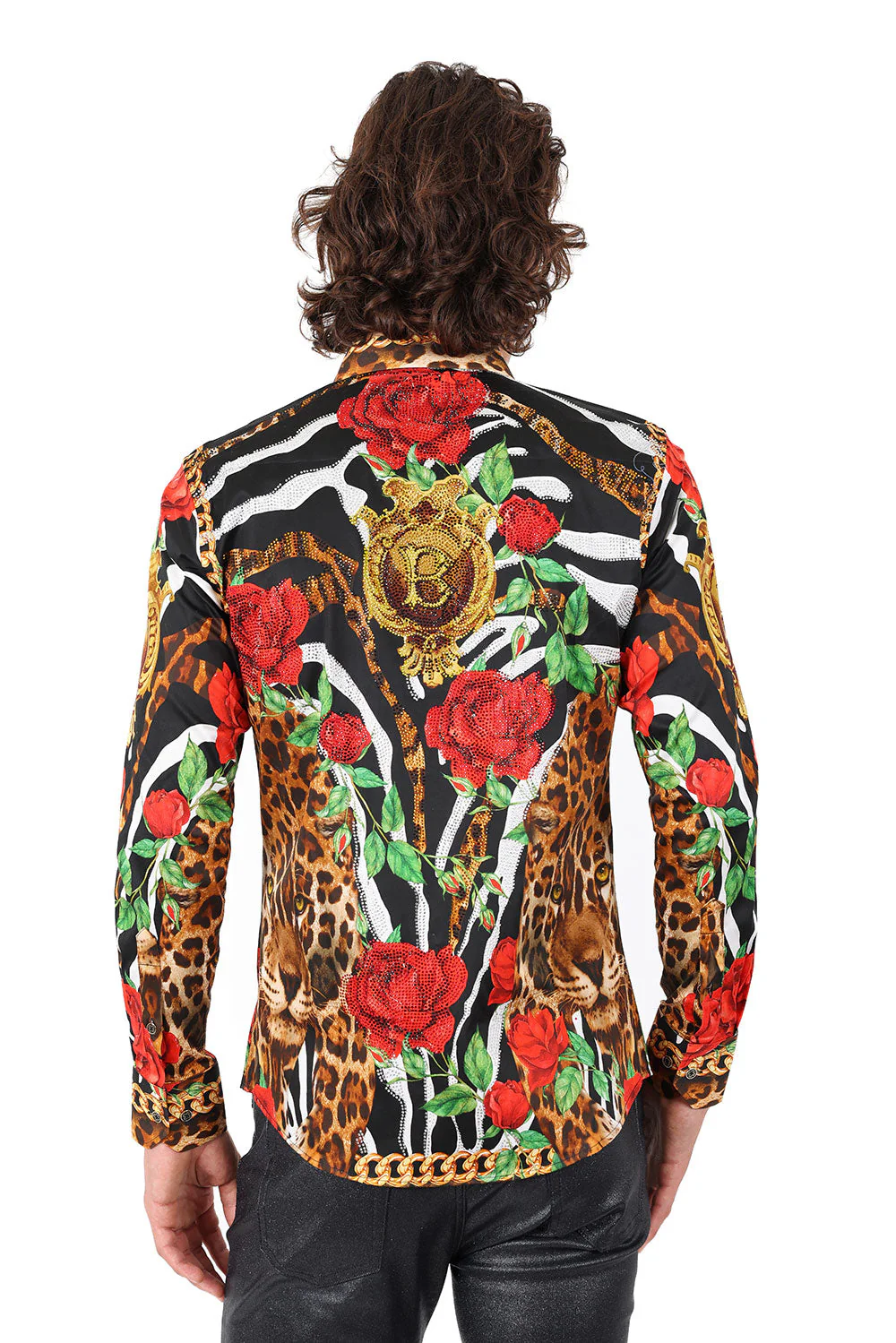 Cape Town Rhinestone Long Sleeve Shirt - Image 3