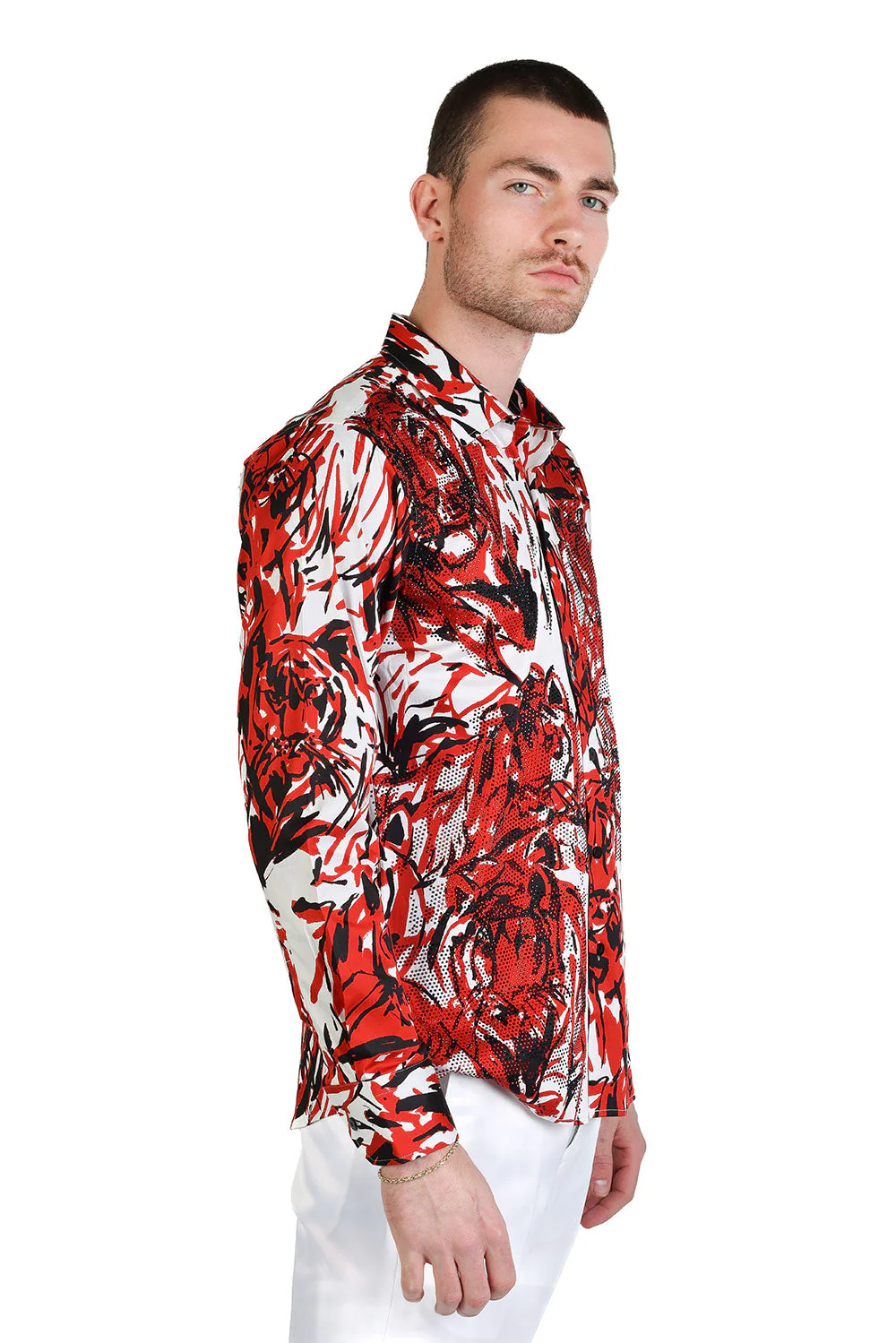 Cats Rhinestone Long Sleeve Shirt - Image 10