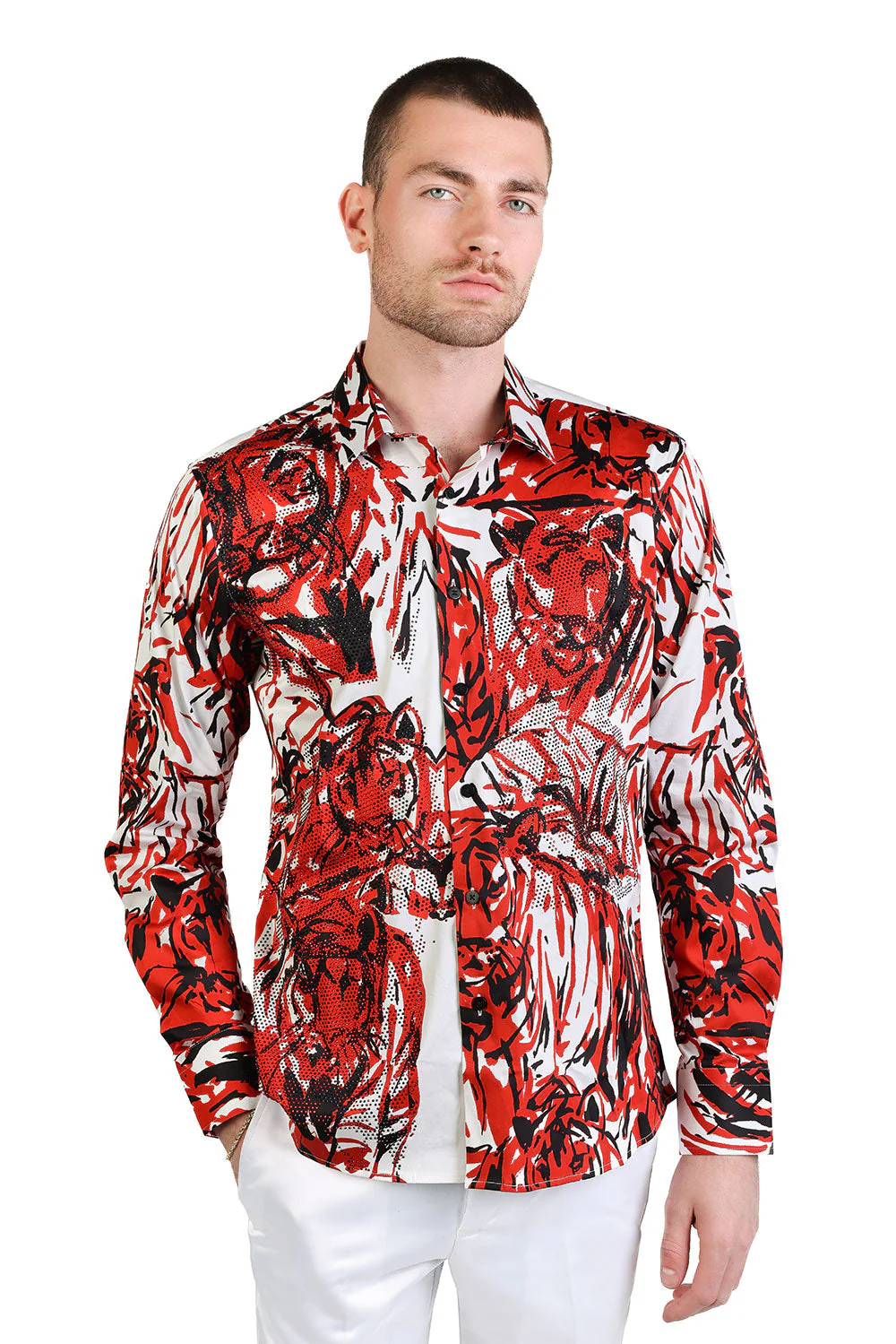 Cats Rhinestone Long Sleeve Shirt - Image 11