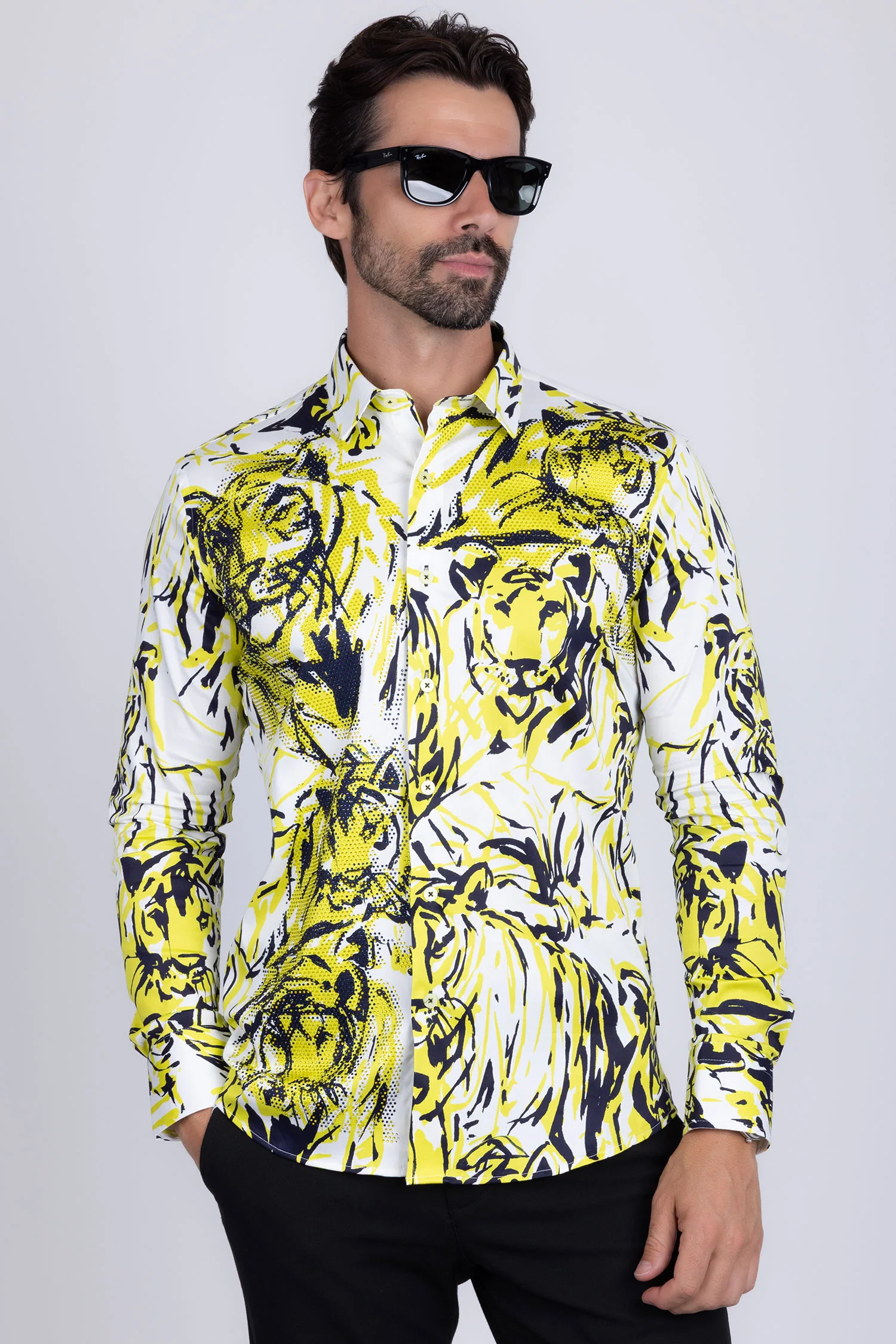 Cats Rhinestone Long Sleeve Shirt - Image 5