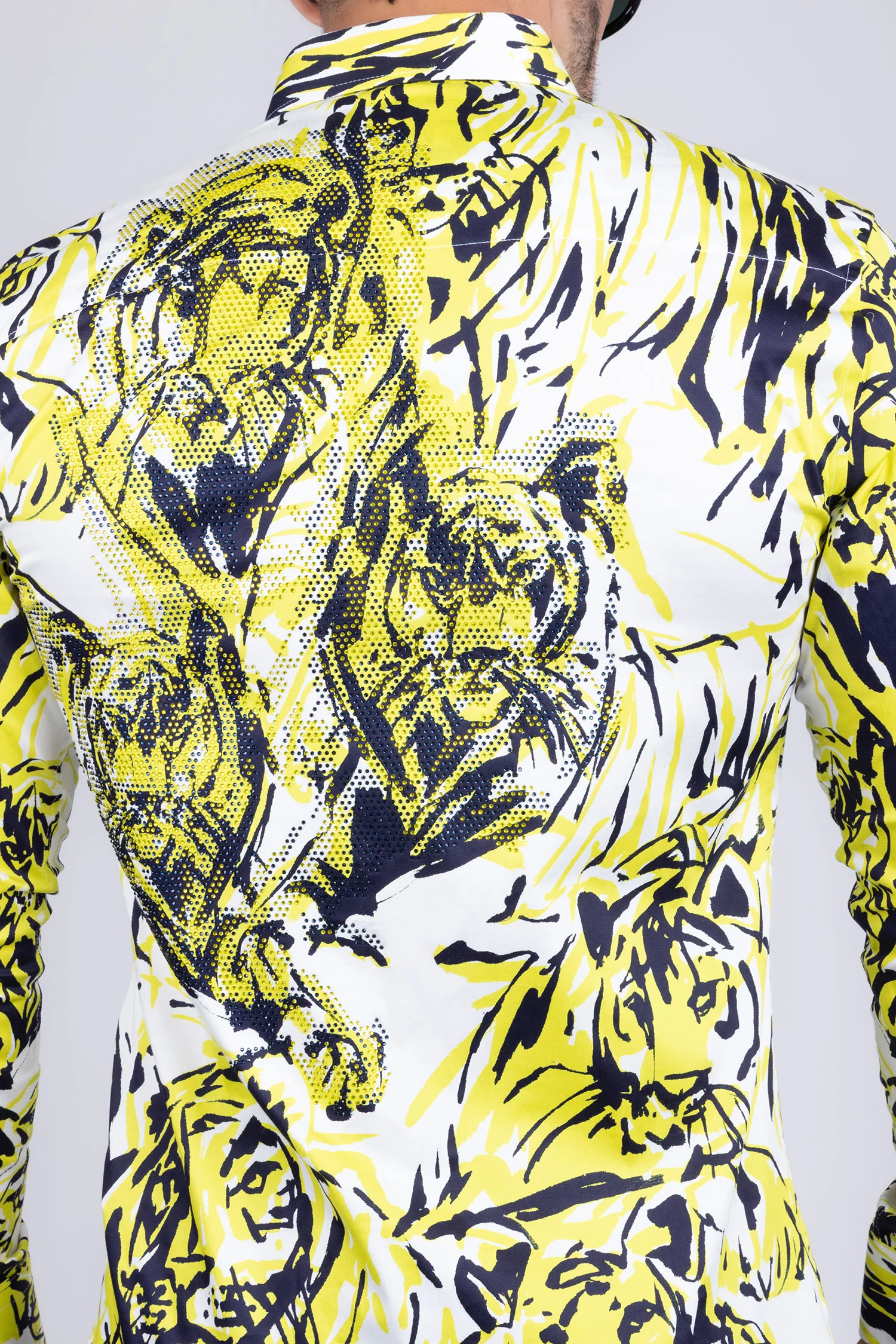 Cats Rhinestone Long Sleeve Shirt - Image 8
