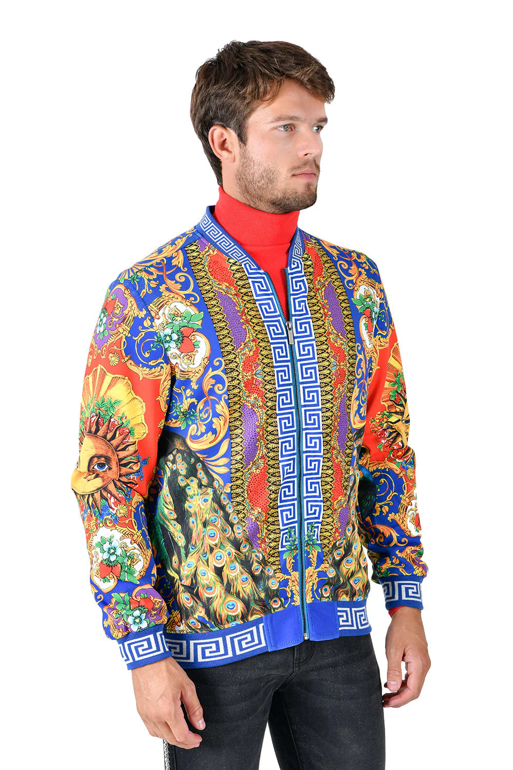 Celestial Sun Bomber Jacket - Image 9