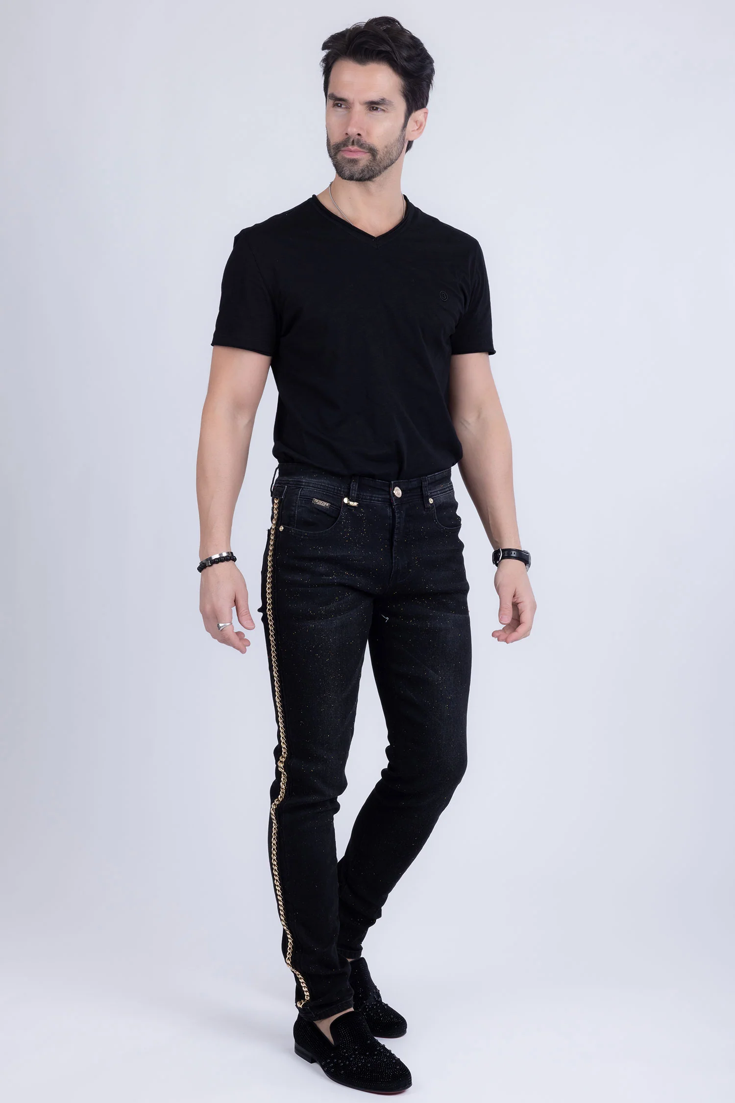Chain on love Jeans - Image 5