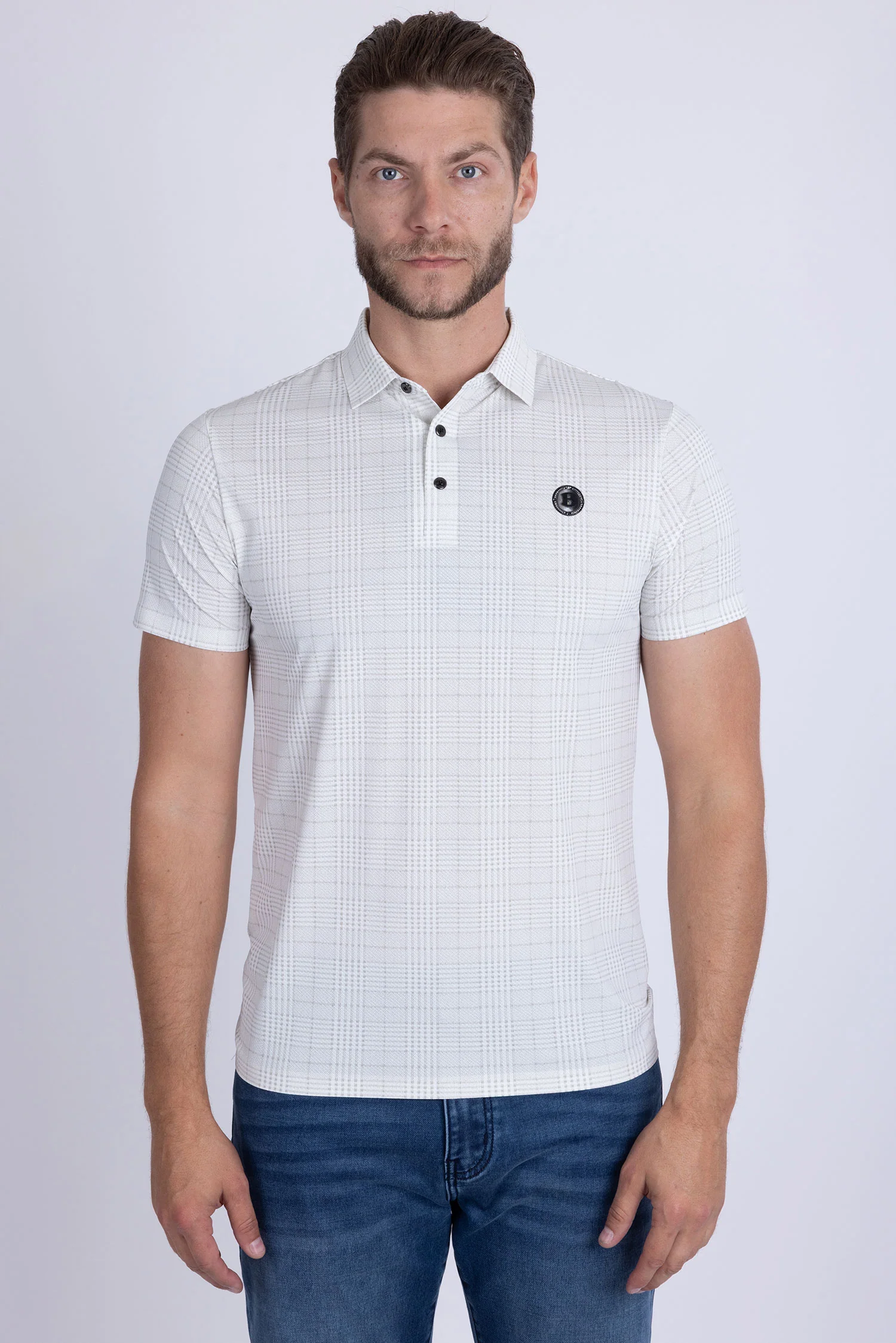 Charing Textured Polo Shirt - Image 11
