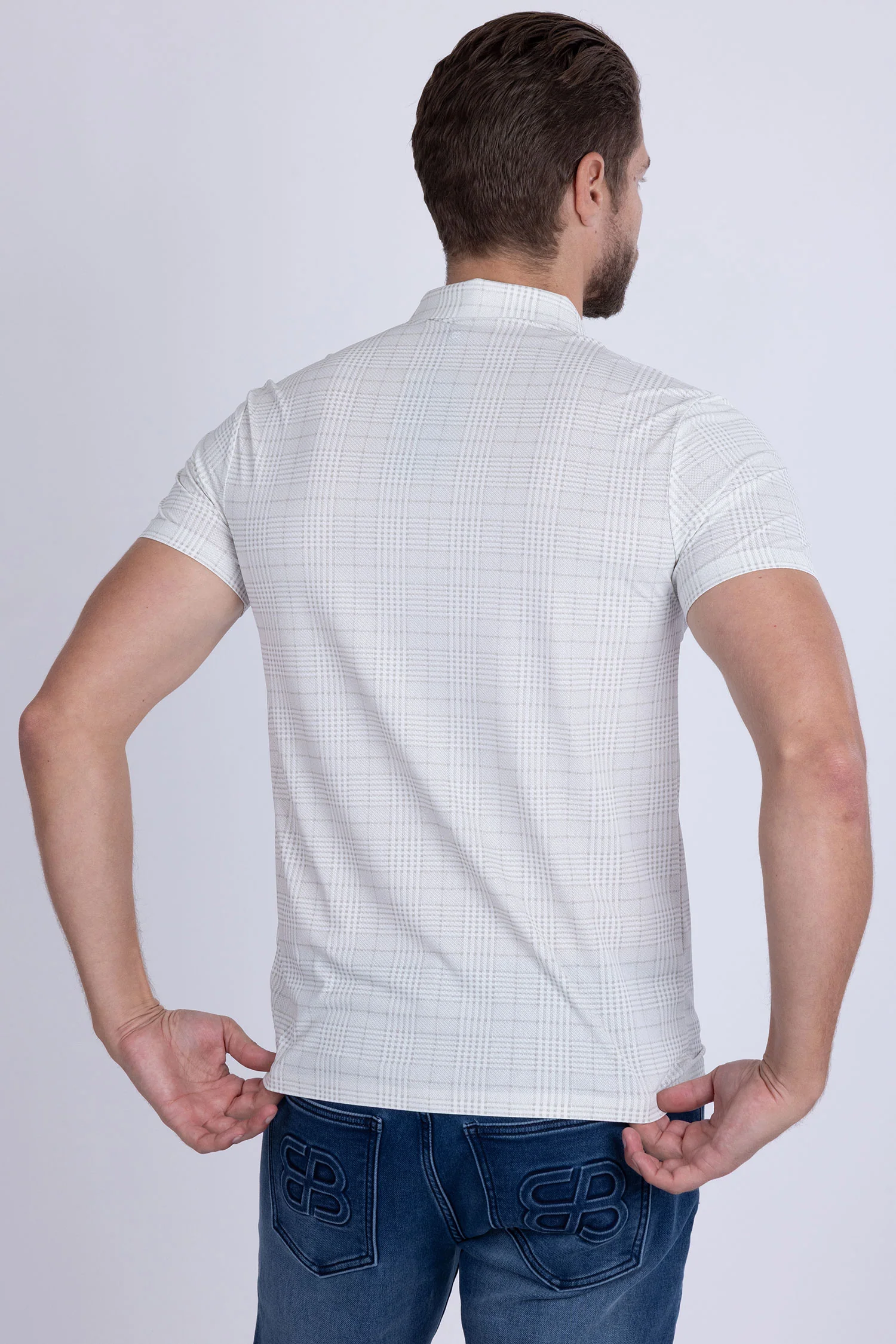 Charing Textured Polo Shirt - Image 14