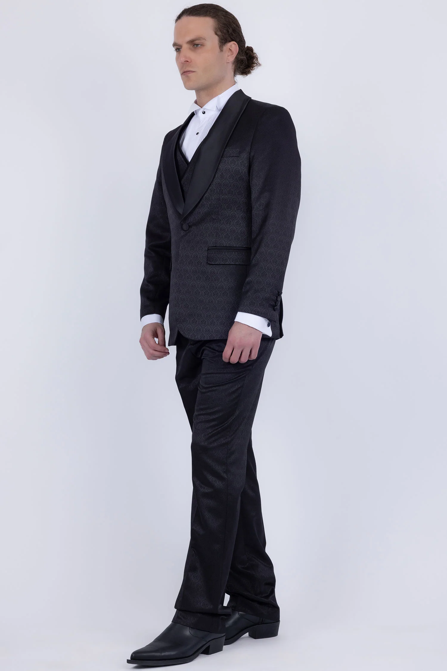 Damask Floral Suit - Image 7