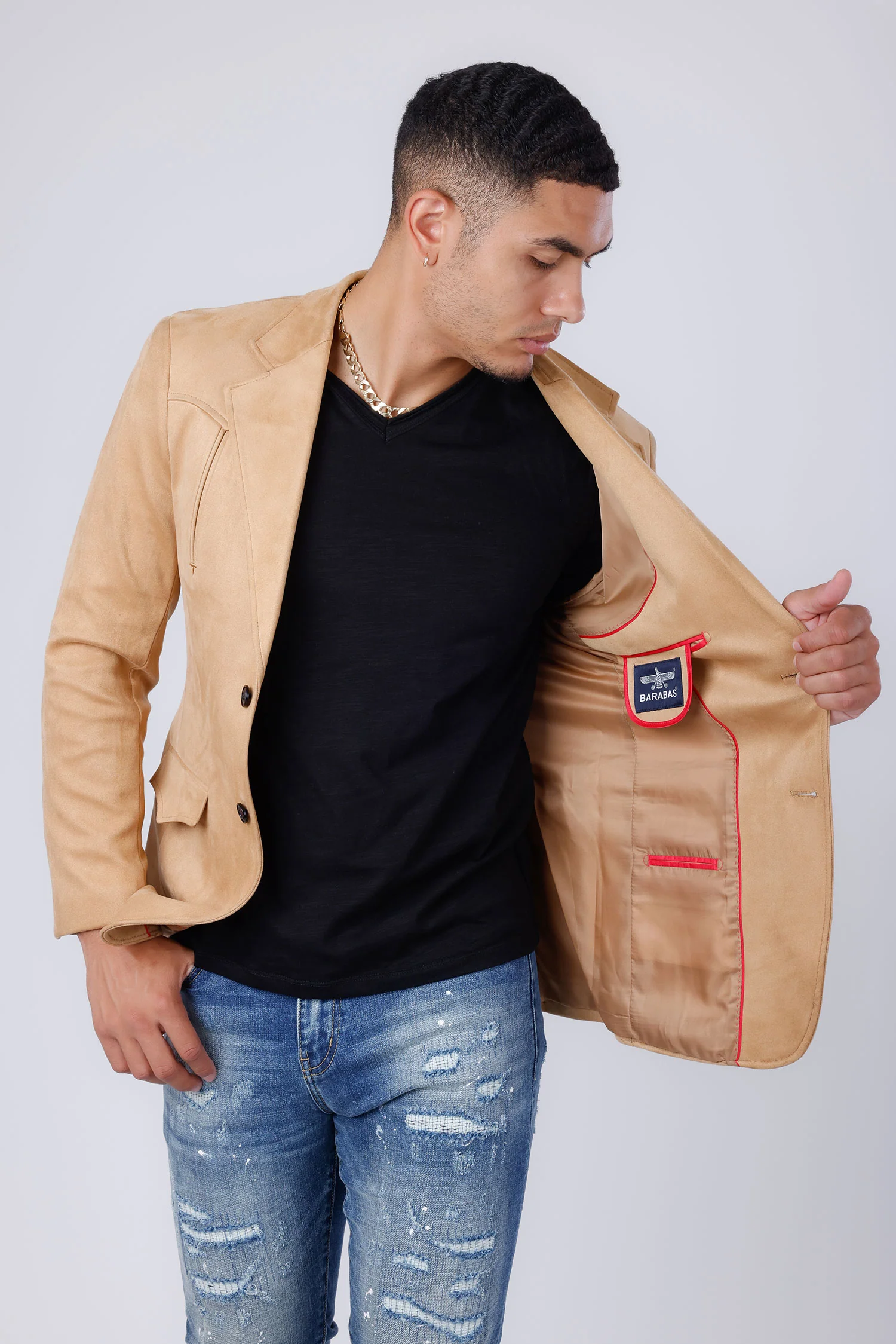 Drowsewrap Suede Blazer - Image 16