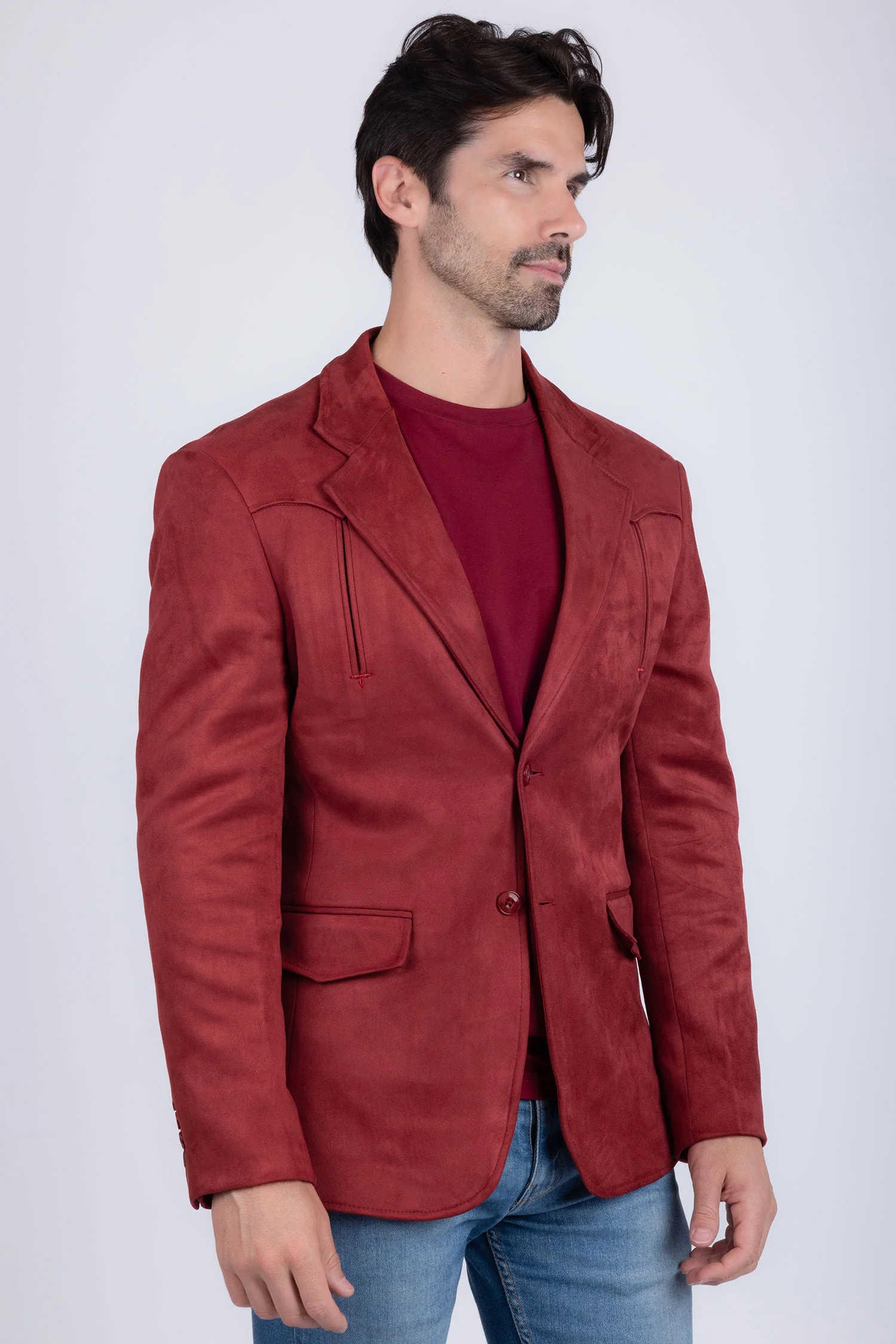 Drowsewrap Suede Blazer - Image 44