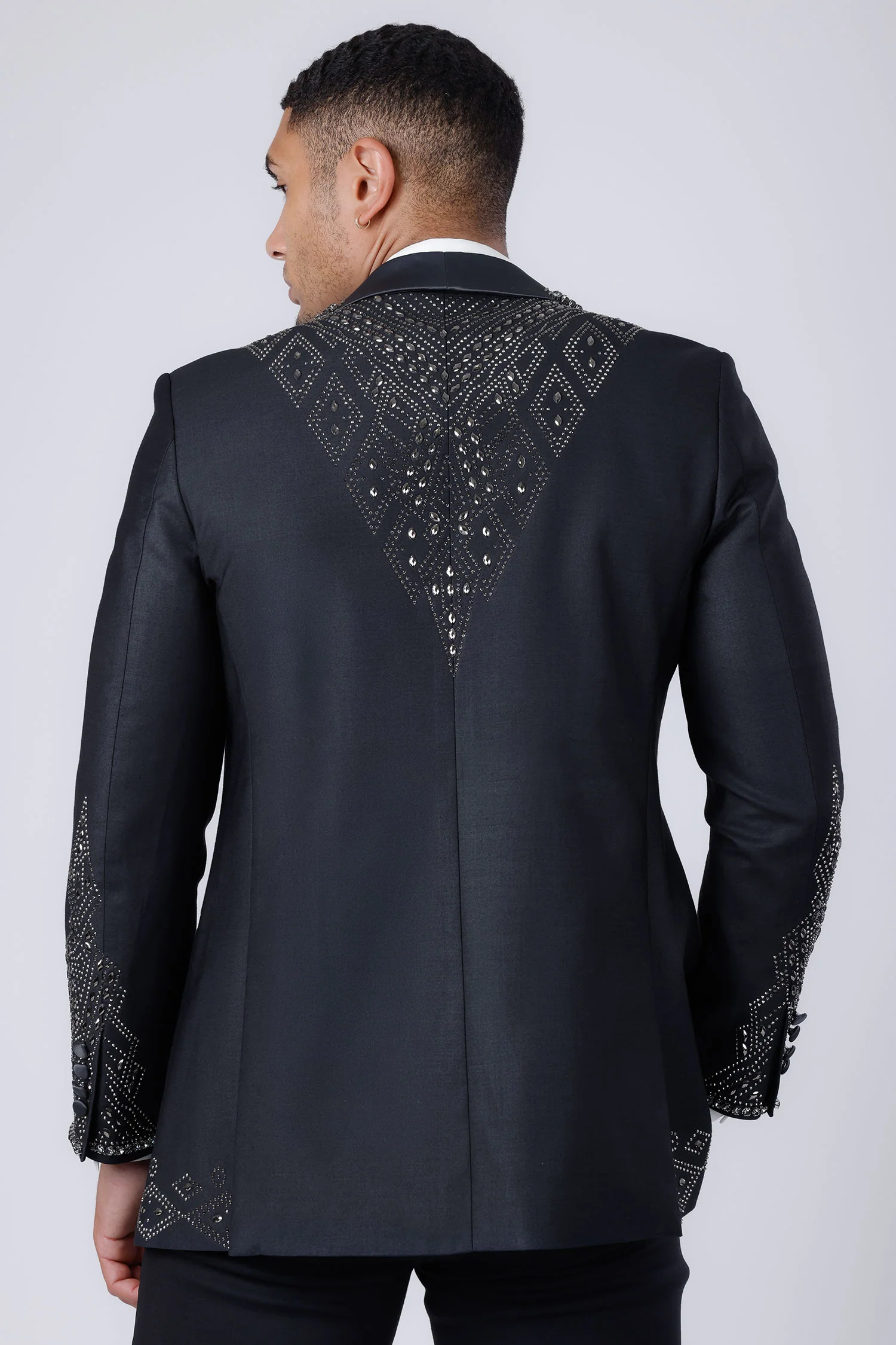 Echohood Rhinestone Blazer - Image 11