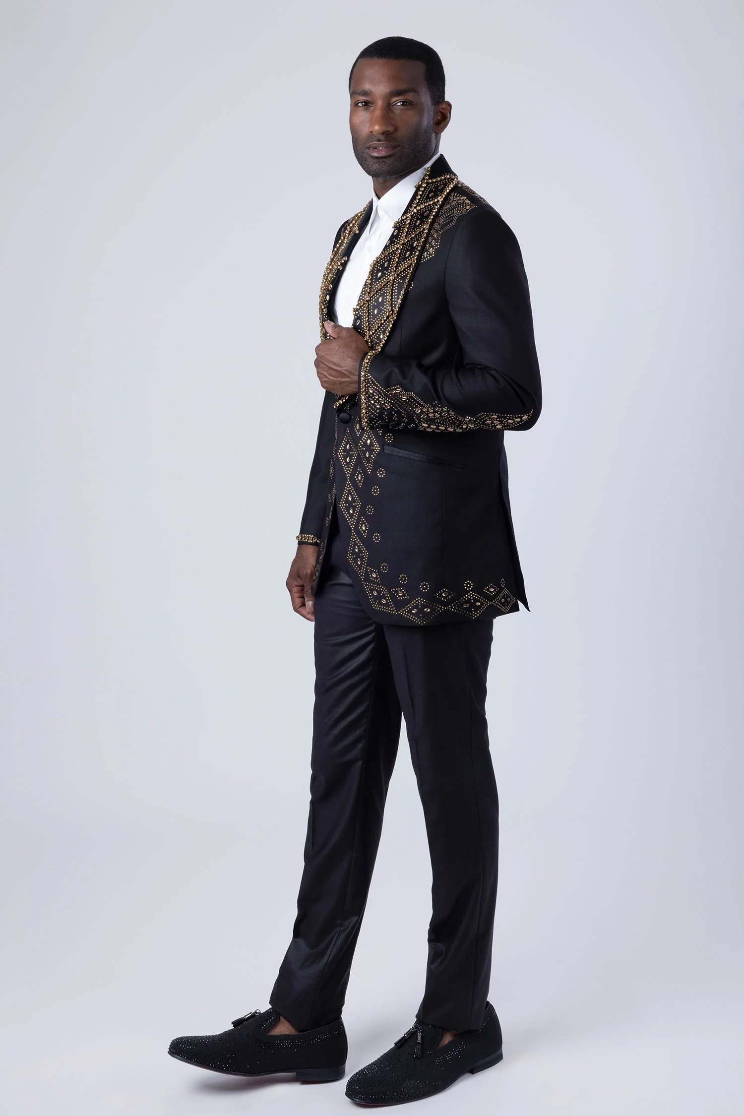 Echohood Rhinestone Blazer - Image 14