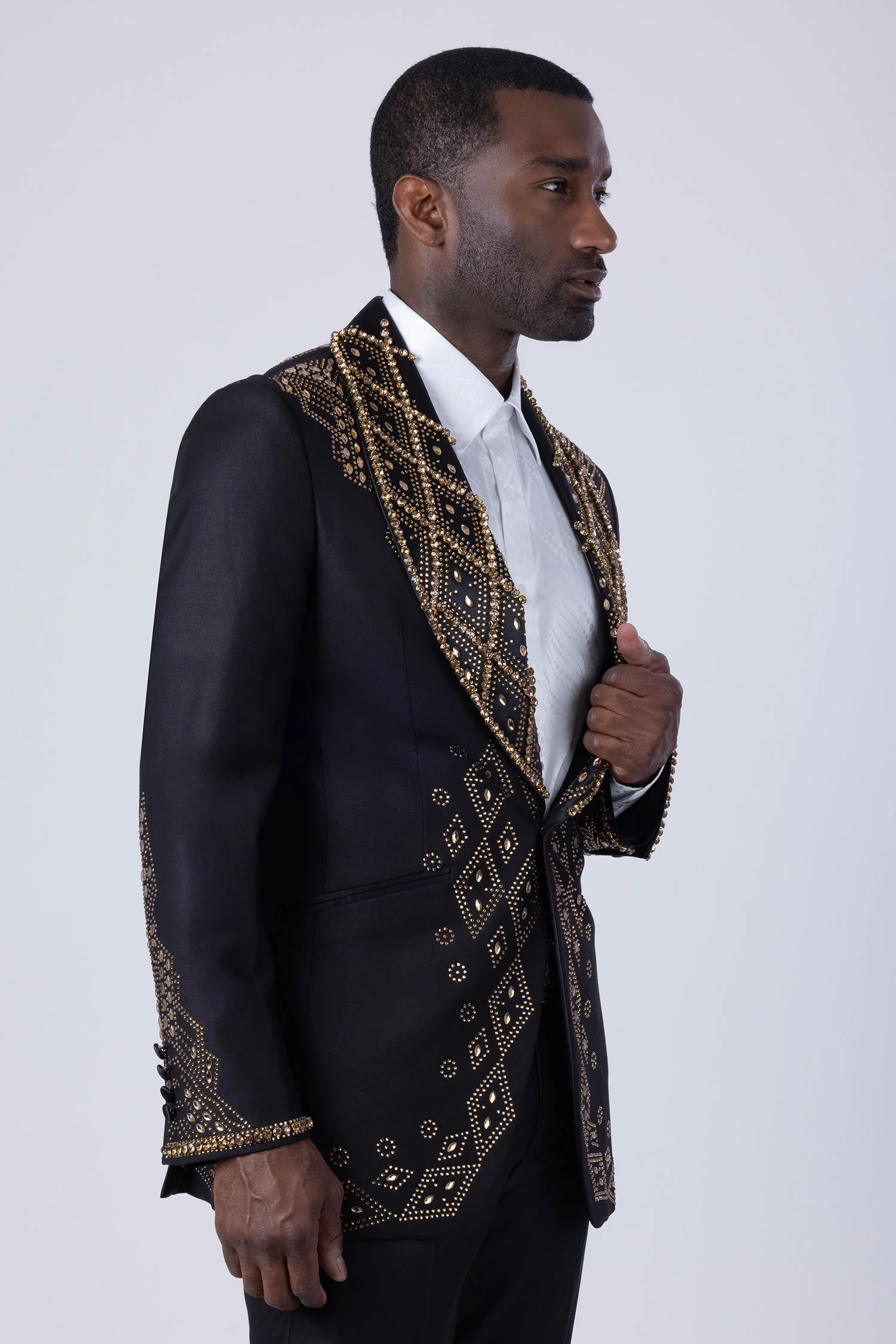 Echohood Rhinestone Blazer - Image 17