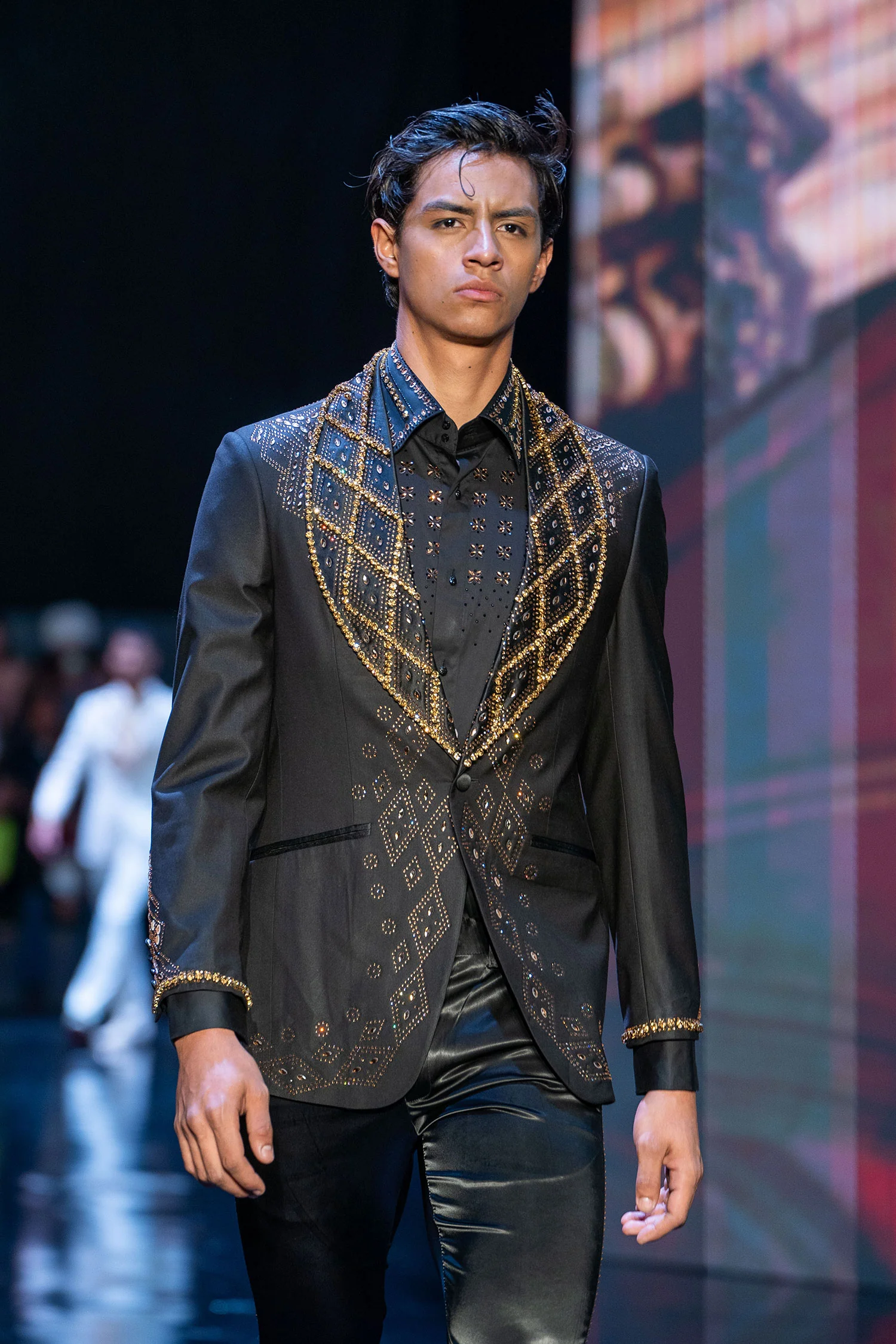 Echohood Rhinestone Blazer - Image 2