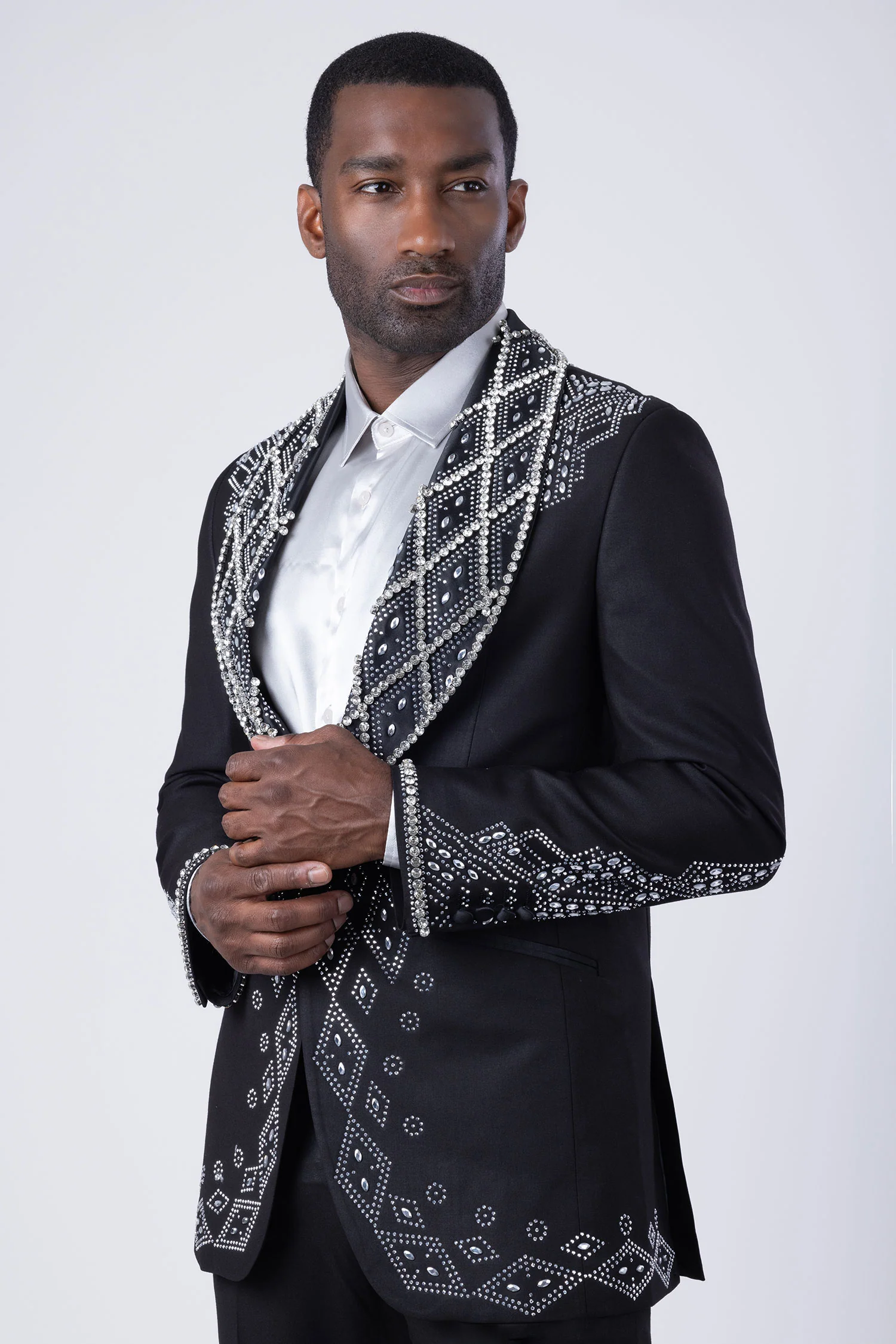 Echohood Rhinestone Blazer - Image 22