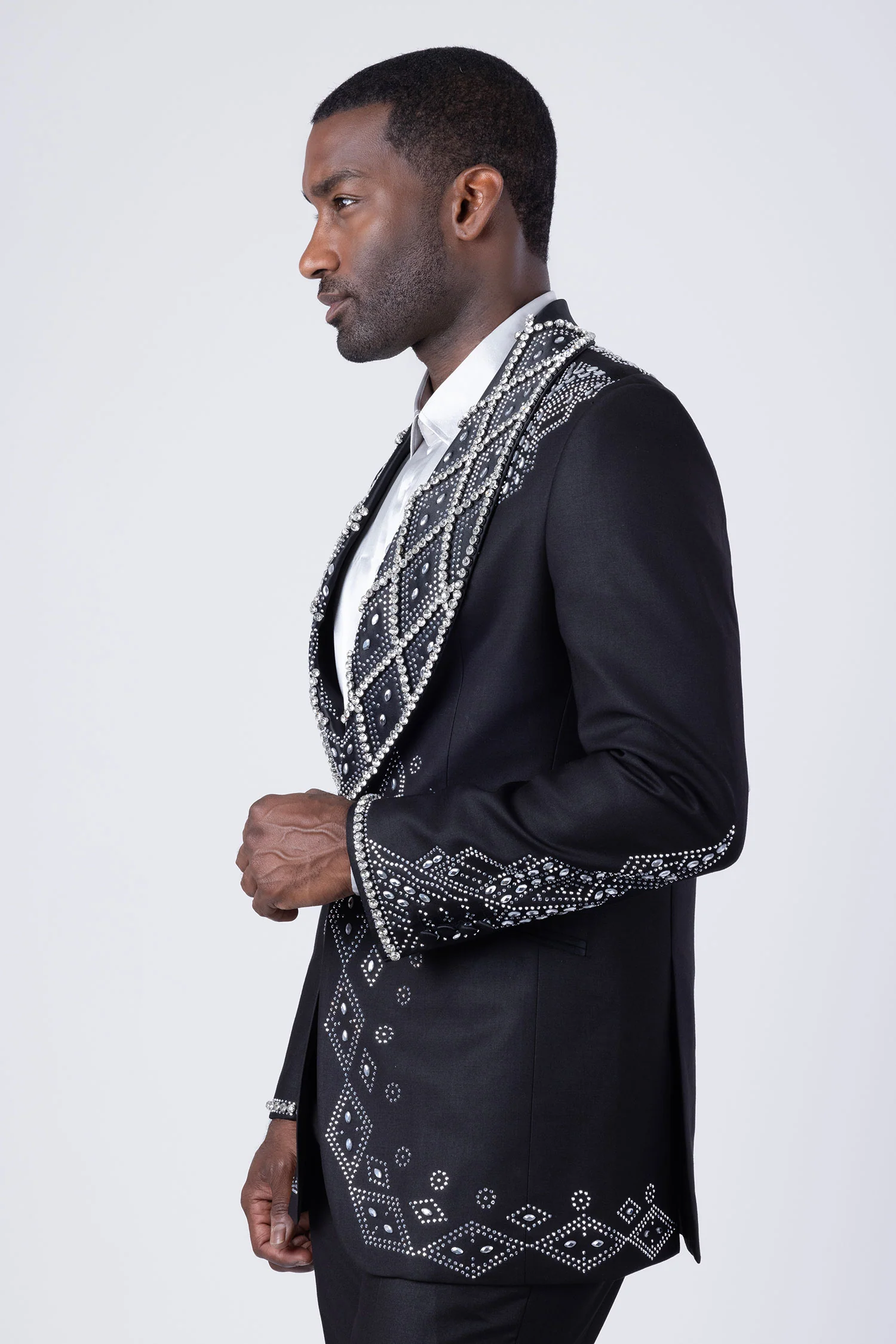 Echohood Rhinestone Blazer - Image 23
