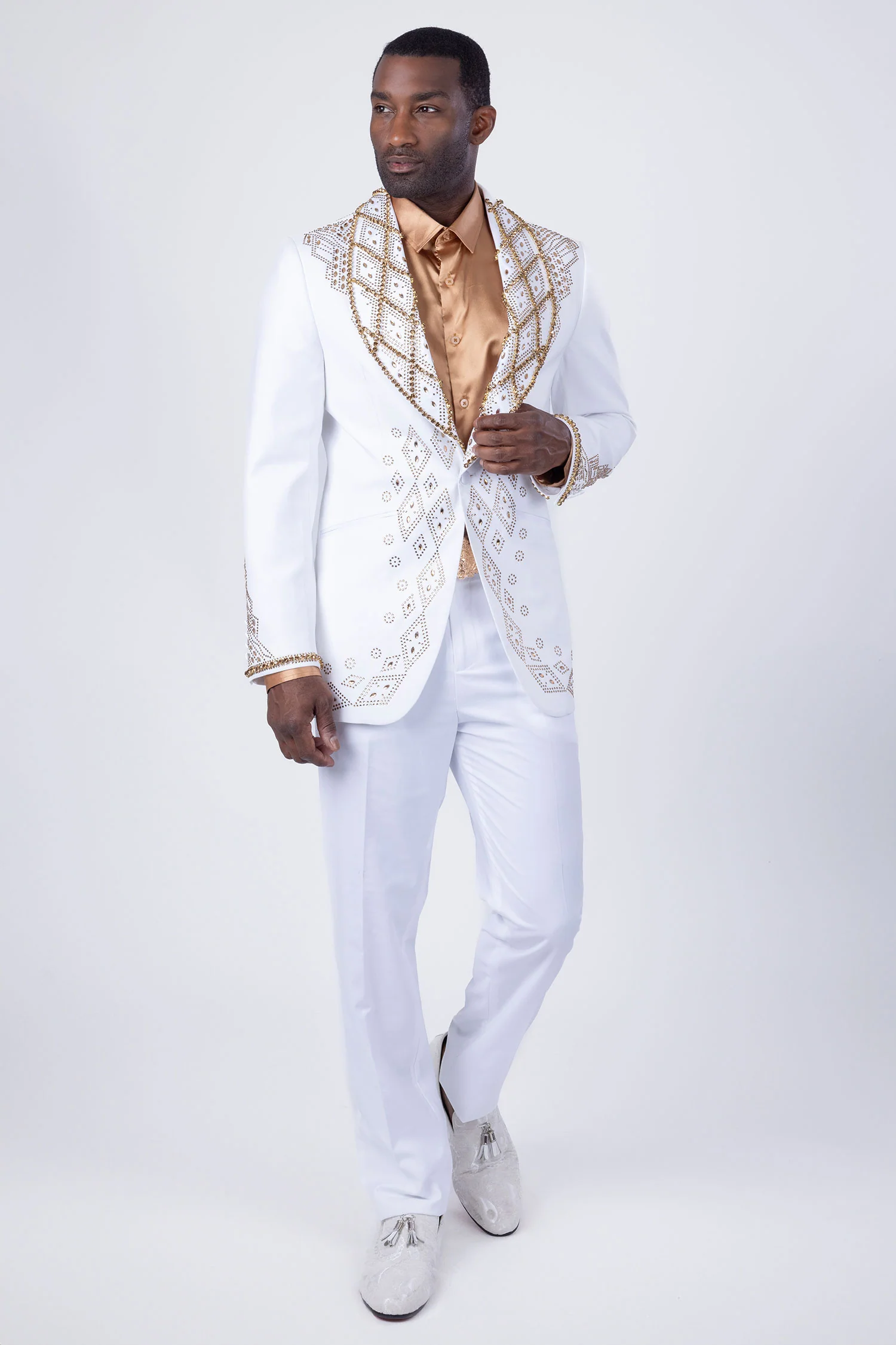 Echohood Rhinestone Blazer - Image 6