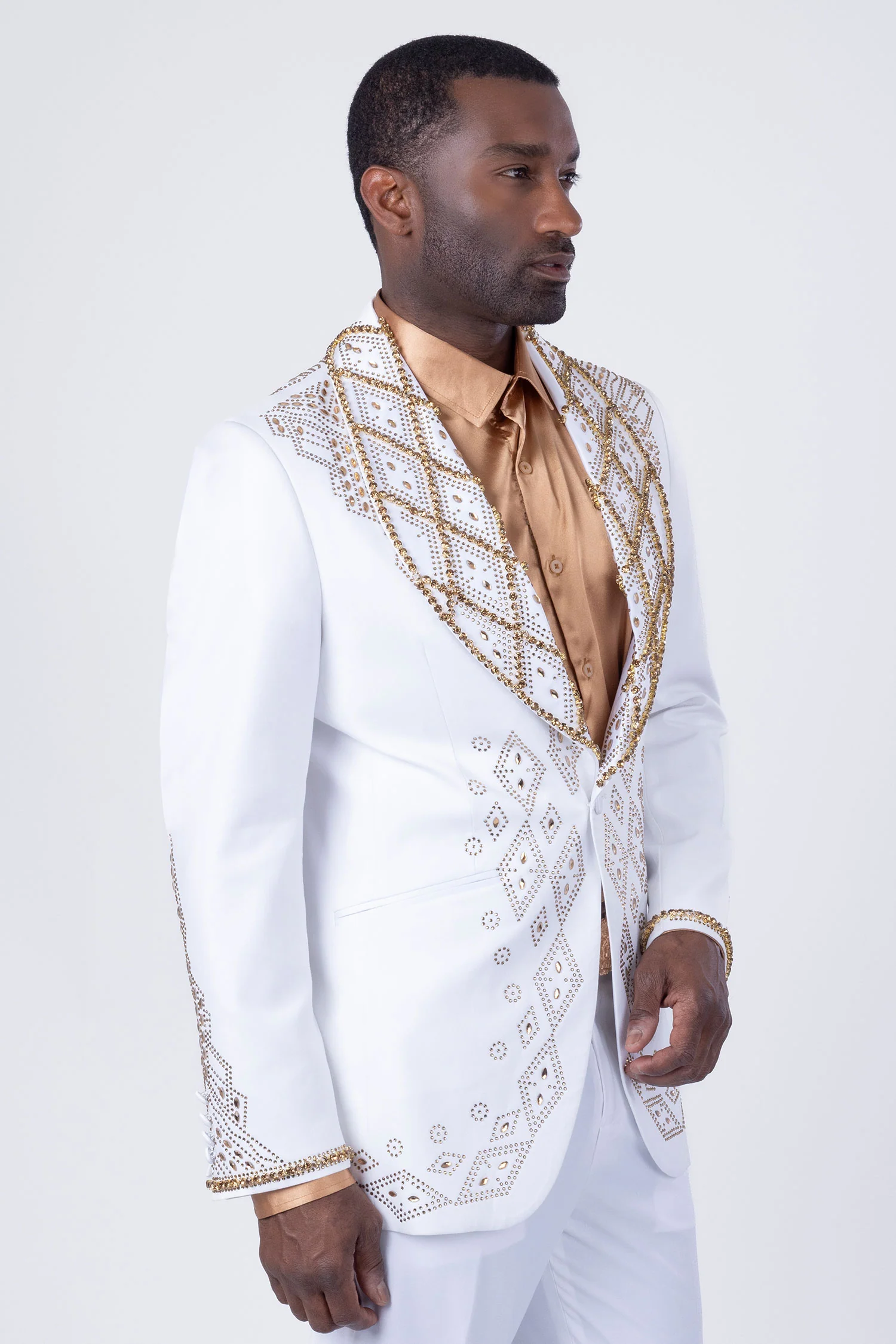 Echohood Rhinestone Blazer - Image 8