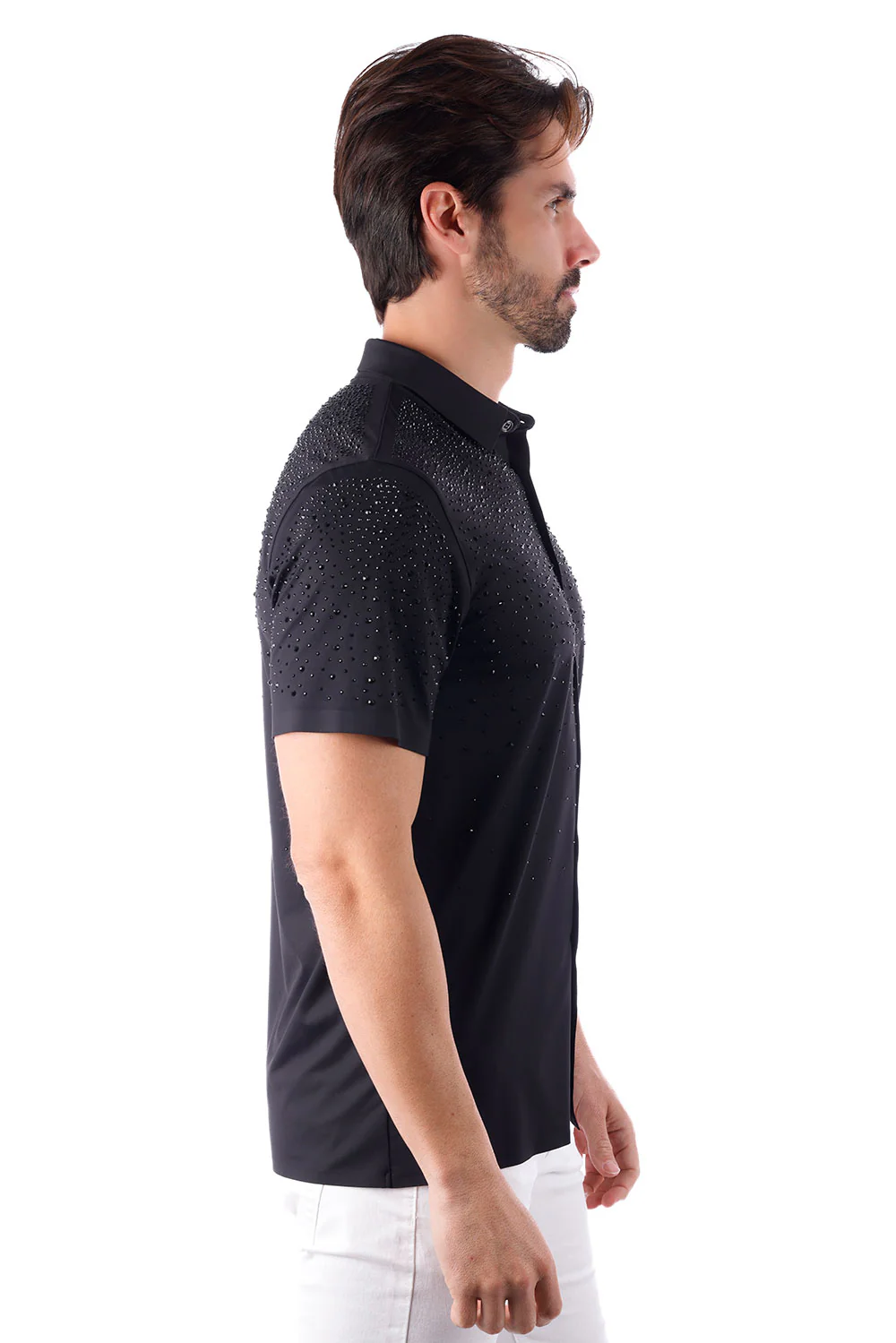Edgy Bandwagon Short Sleeve Shirts - Image 25