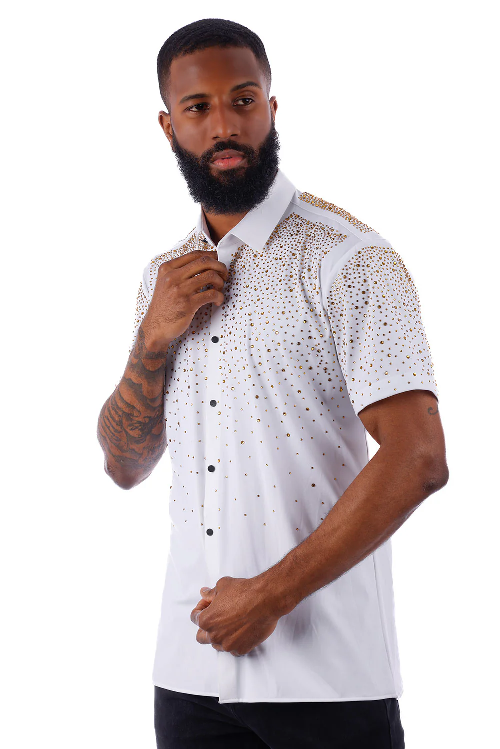 Edgy Bandwagon Short Sleeve Shirts - Image 32