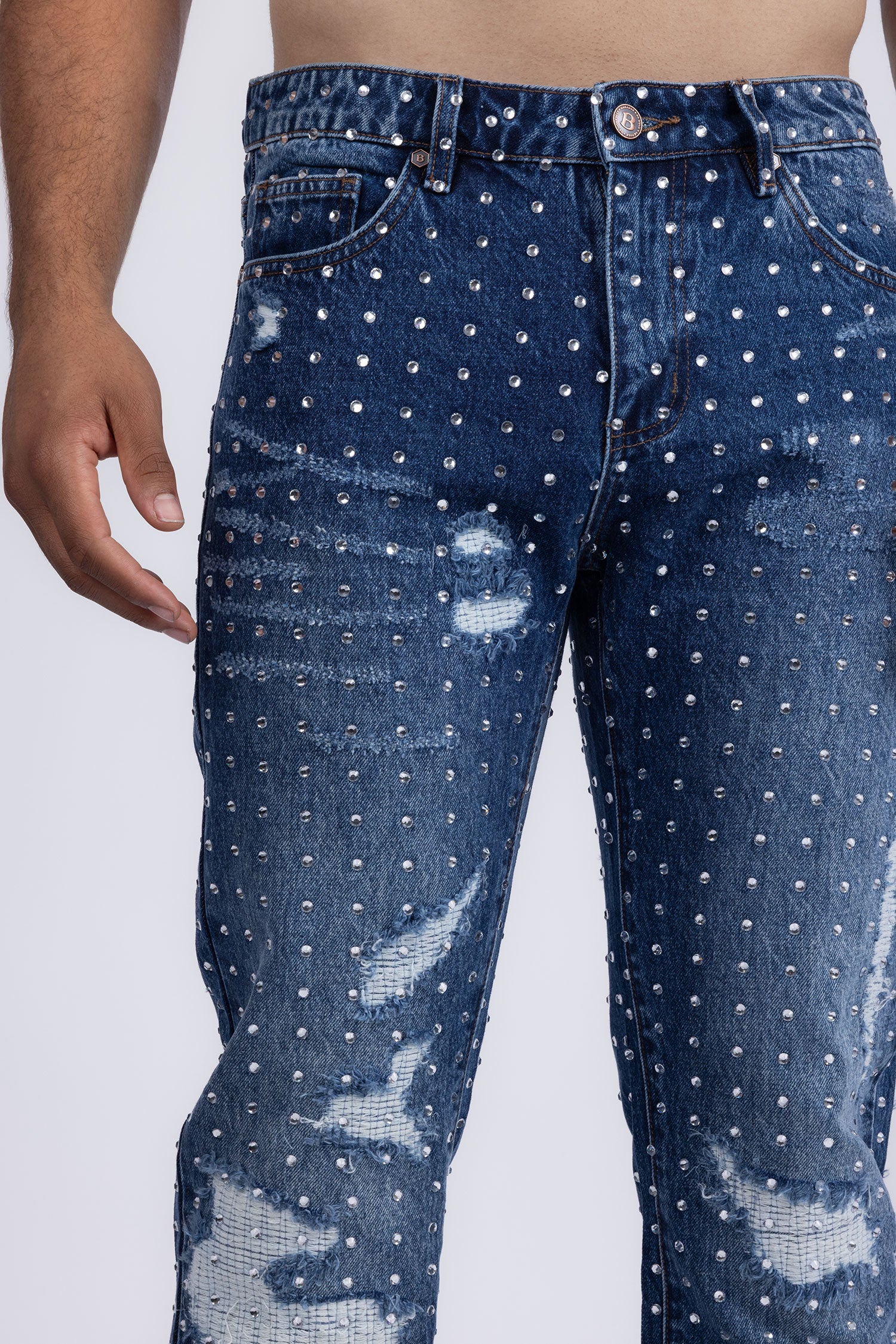 Edinburgh Rhinestone Jeans - Image 36