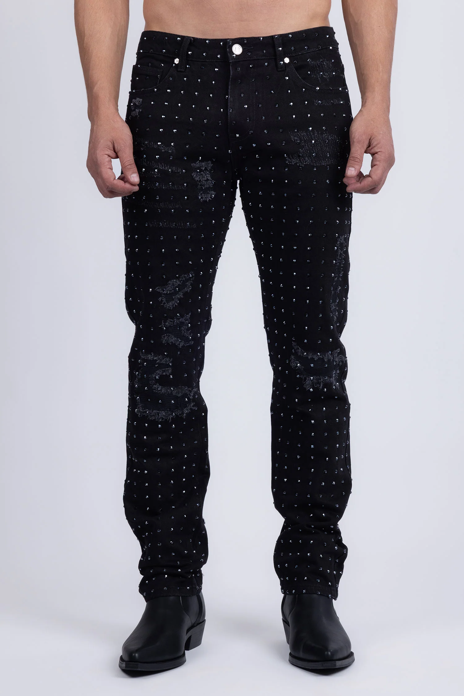 Edinburgh Rhinestone Jeans - Image 7