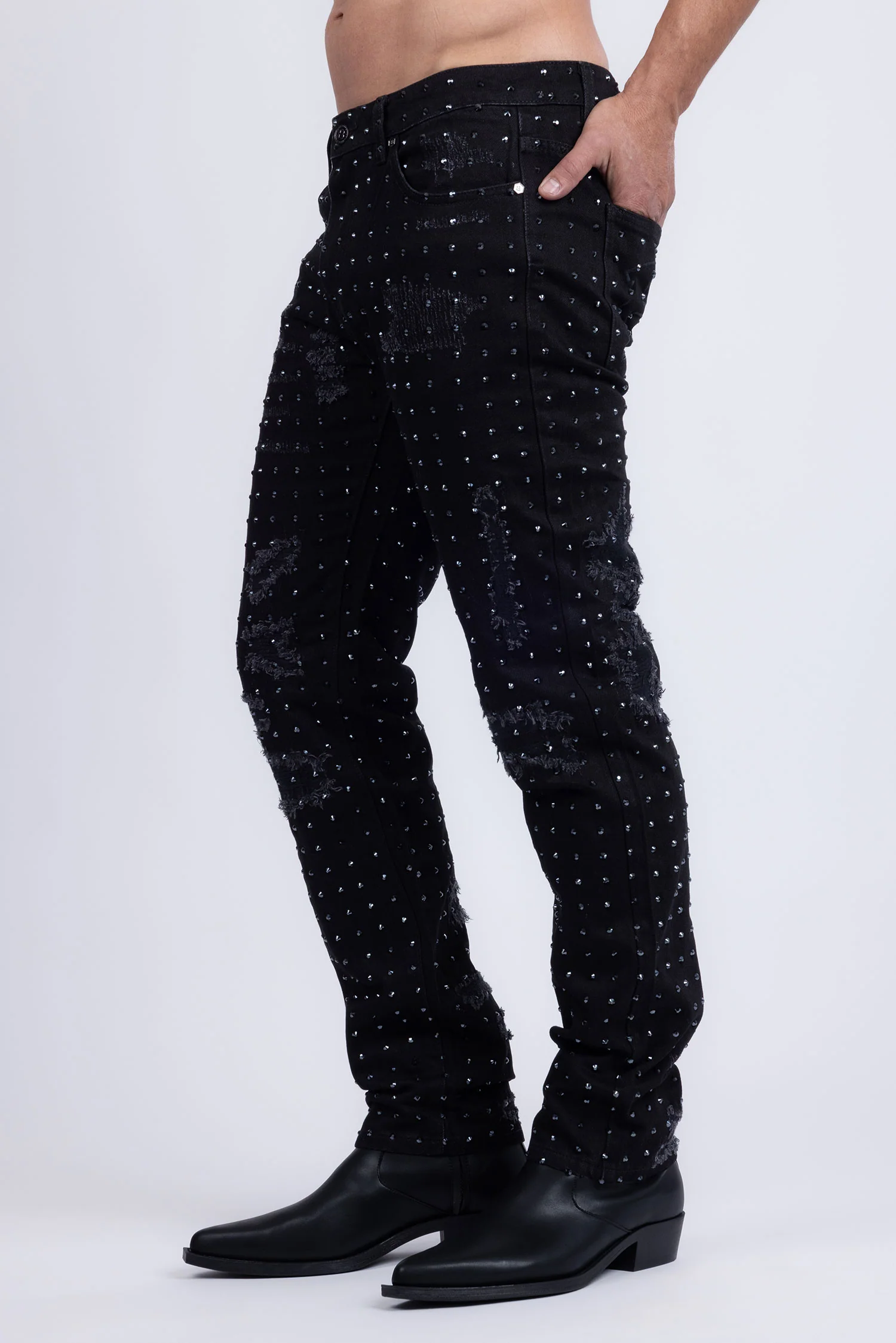 Edinburgh Rhinestone Jeans - Image 9