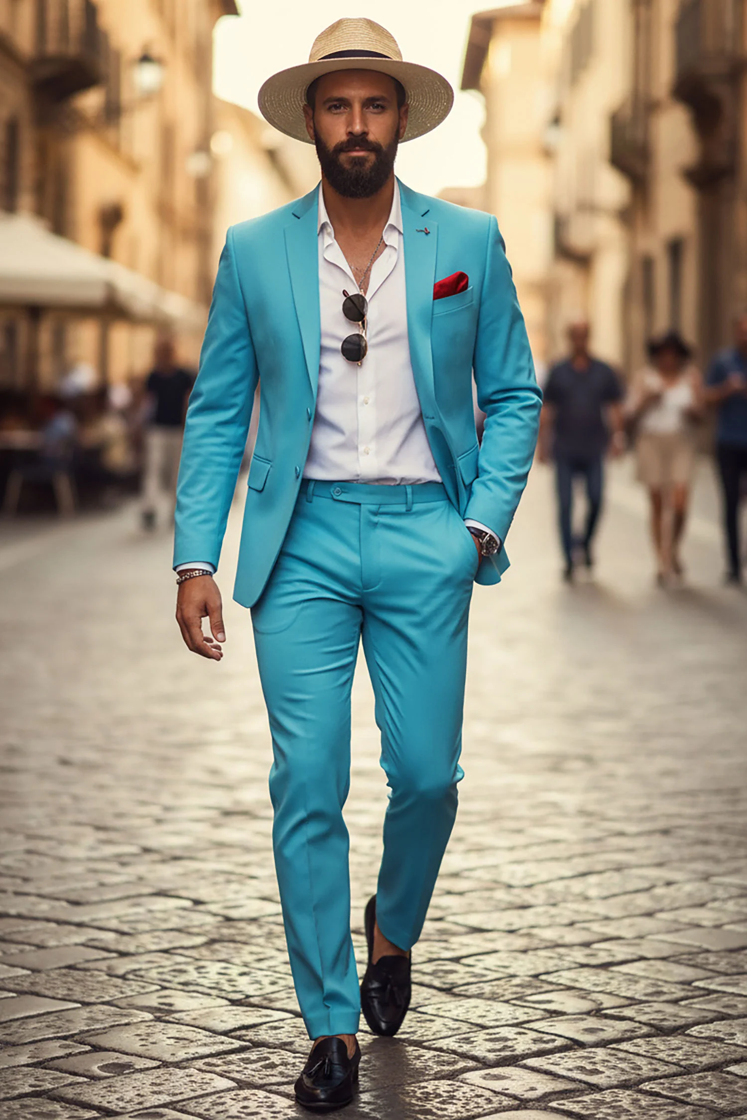 Endless Brushed Cotton Suit - Image 17