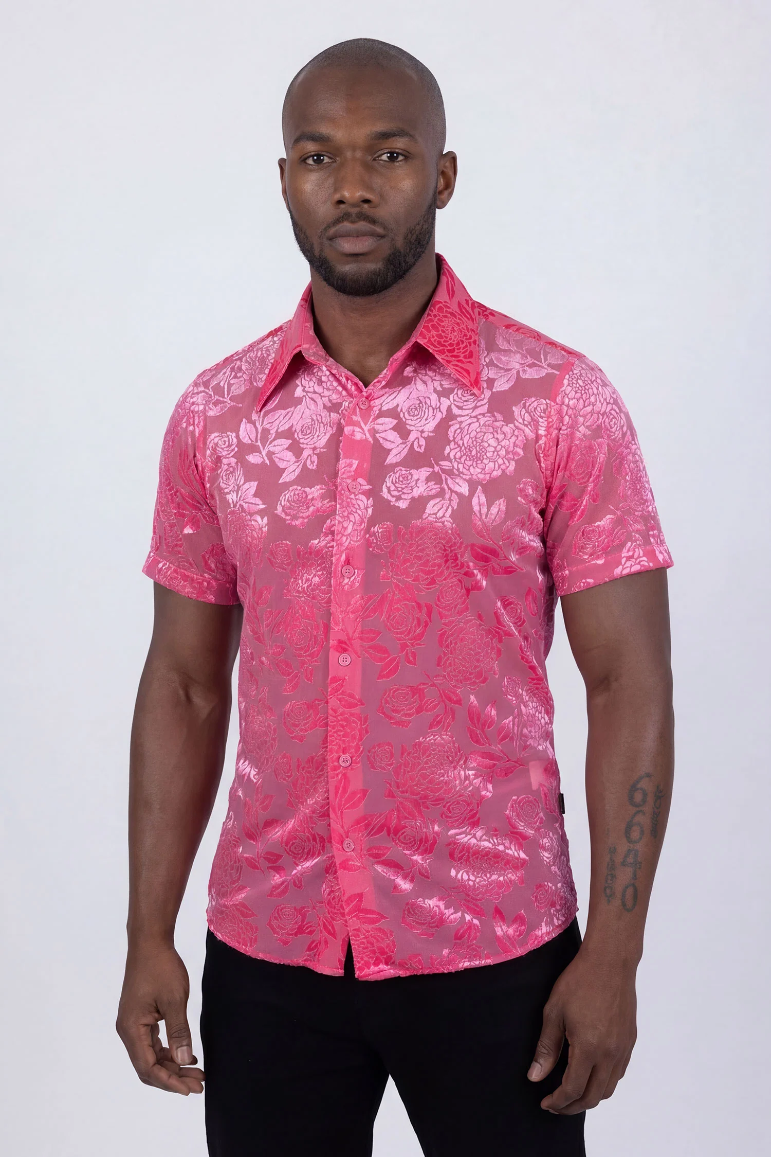 Ethereal Sheer Short Sleeve Shirt - Image 17