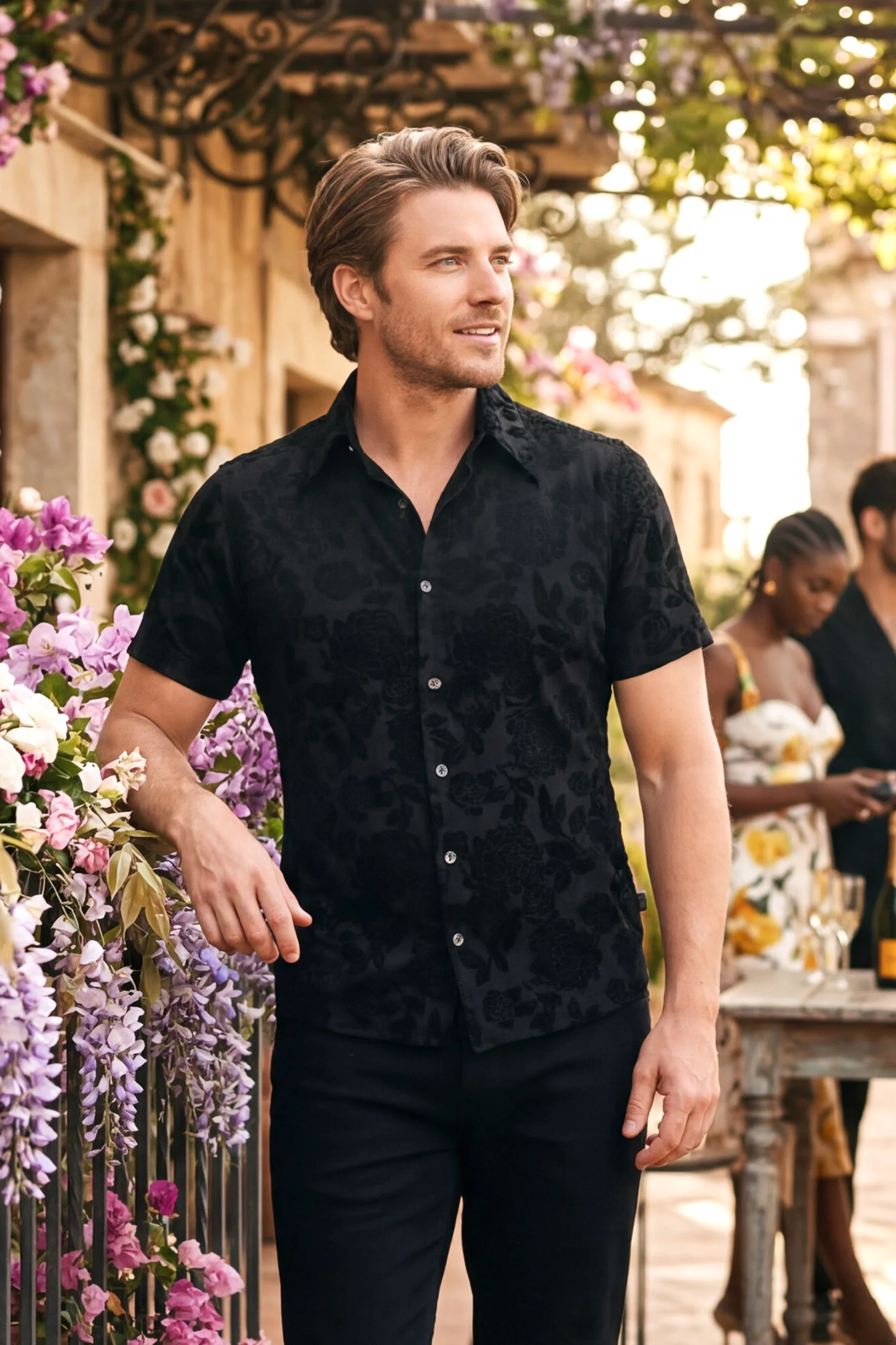 Ethereal Sheer Short Sleeve Shirt - Image 6