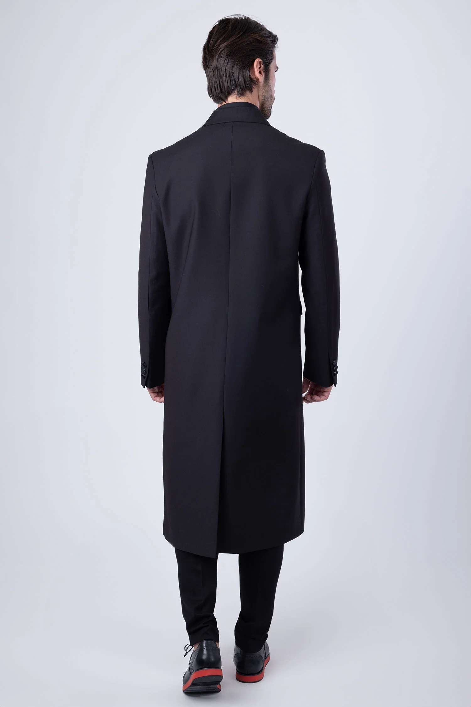 Fabledrobe Solid Long Coat - Image 10
