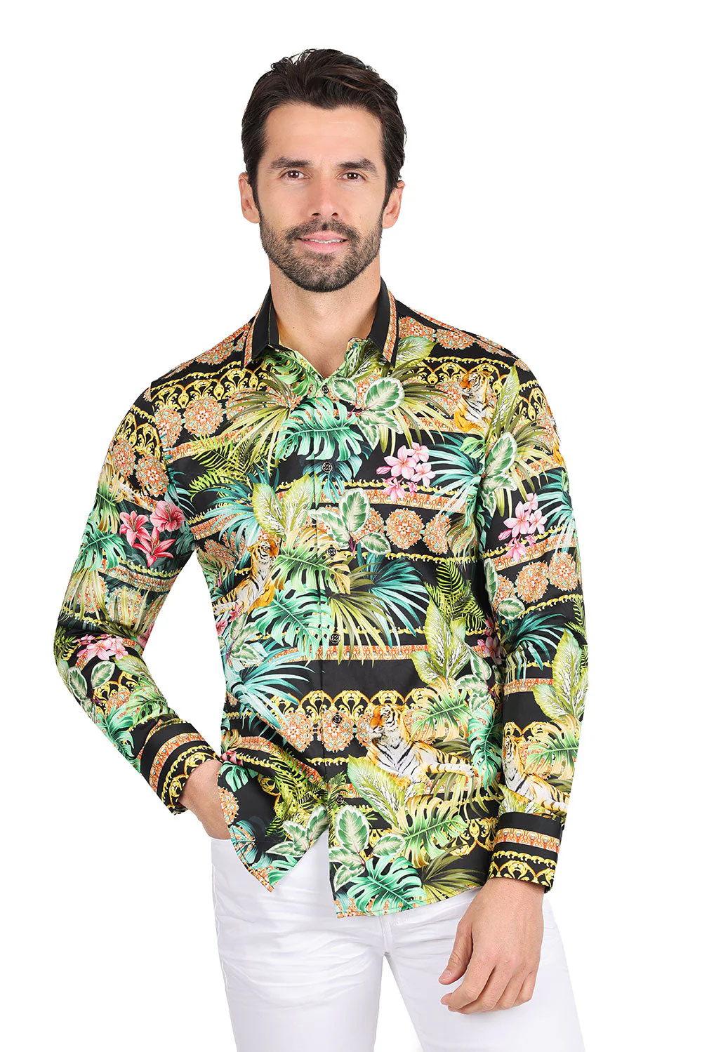 Floral Vibes Long Sleeve Shirt - Image 5