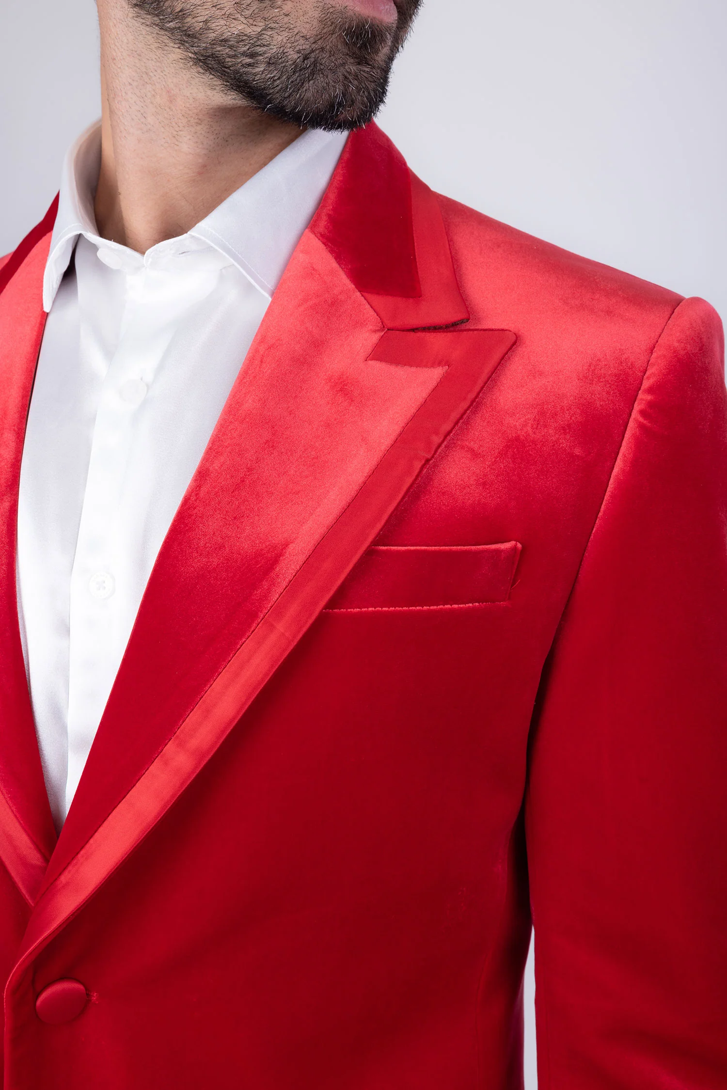 Fluffad Velvet Blazer - Image 21